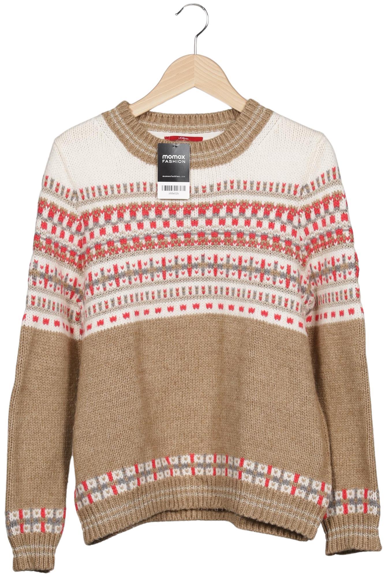 

s.Oliver Damen Pullover, mehrfarbig, Gr. 40