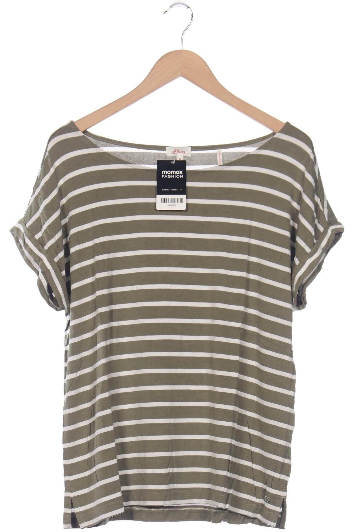 

s.Oliver Damen T-Shirt, grün, Gr. 42