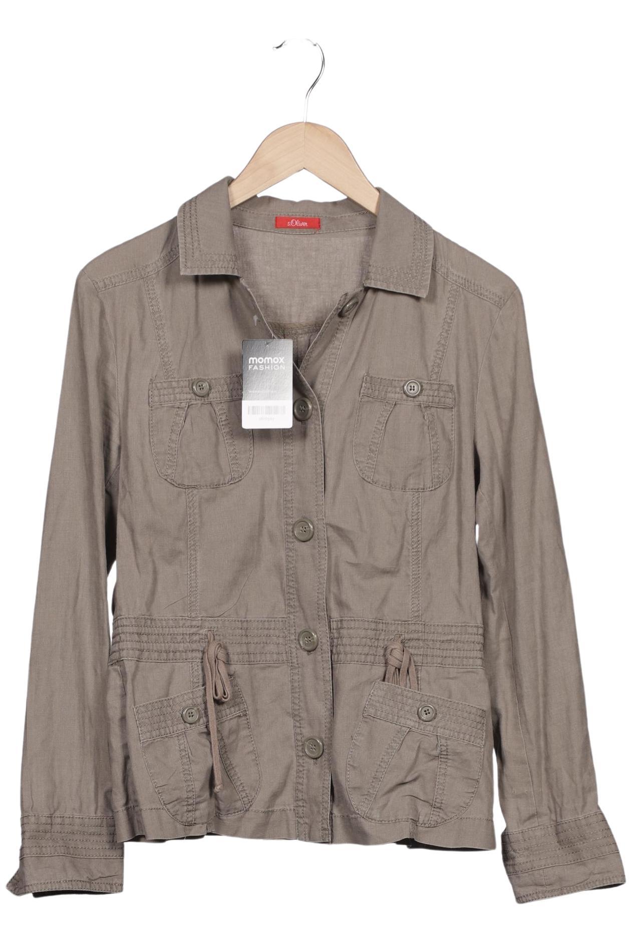 

s.Oliver Damen Jacke, grau, Gr. 38