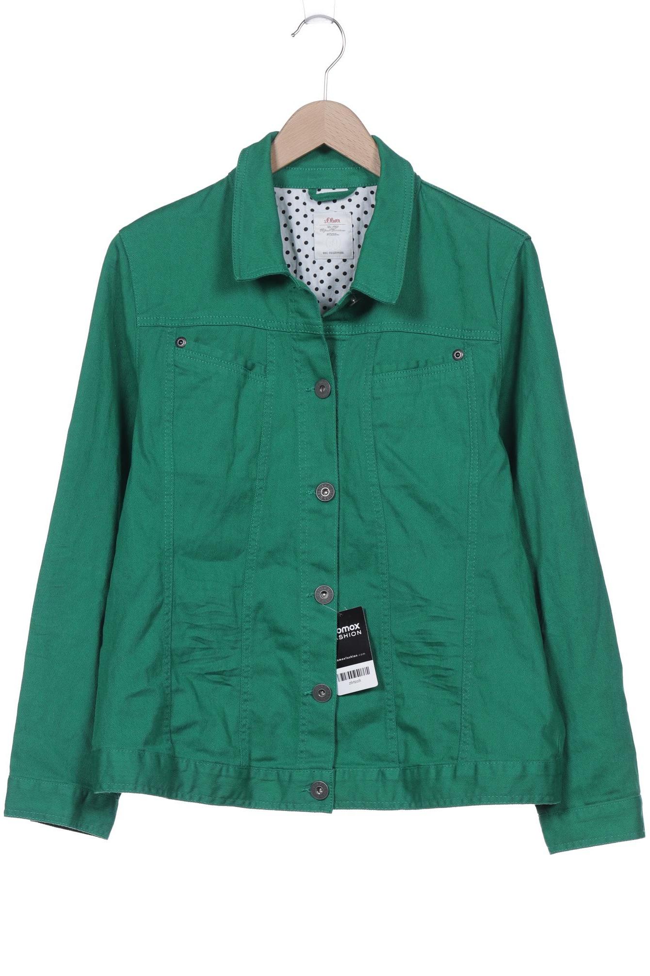 

s.Oliver Damen Jacke, grün, Gr. 46