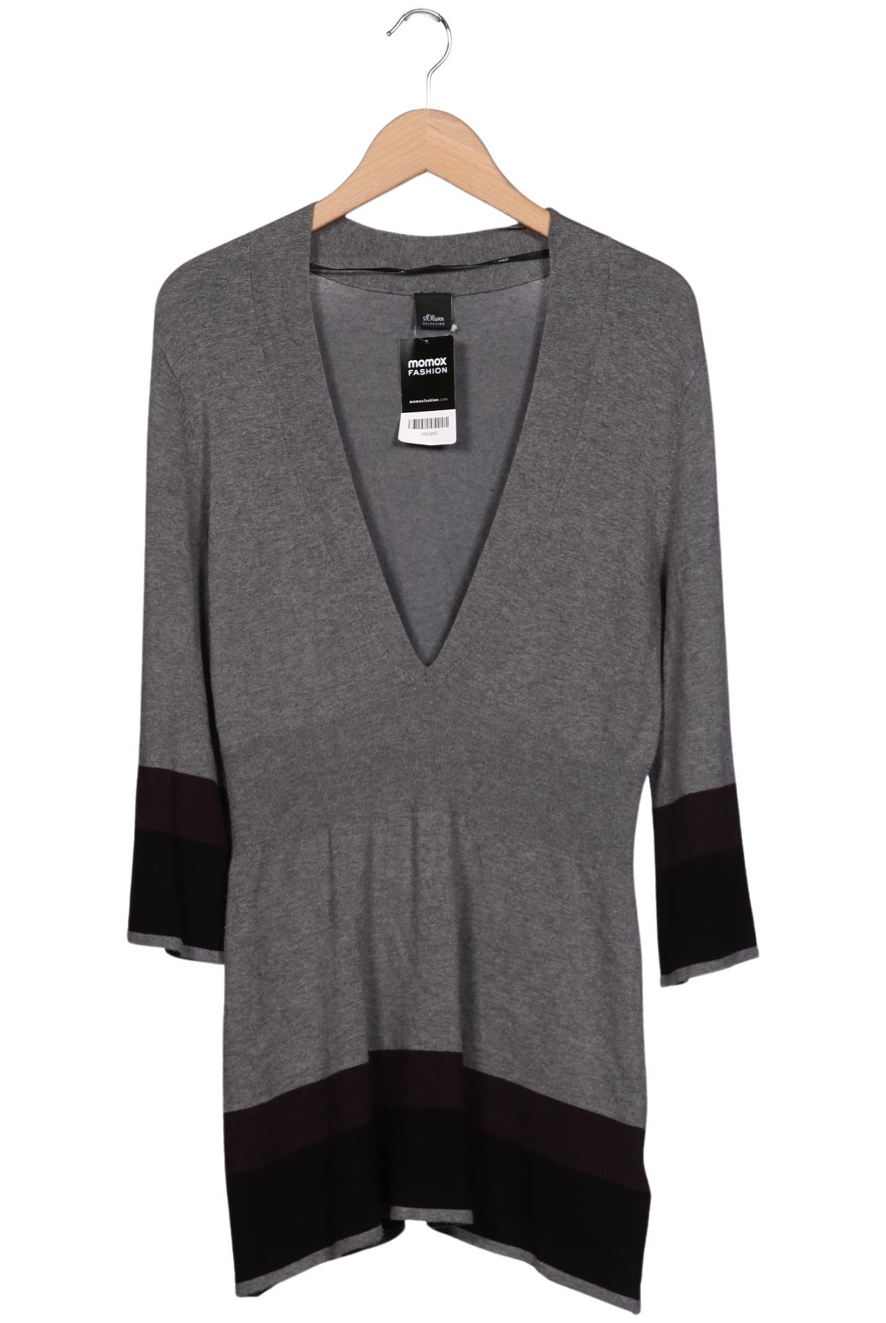 

s.Oliver Damen Pullover, grau, Gr. 38