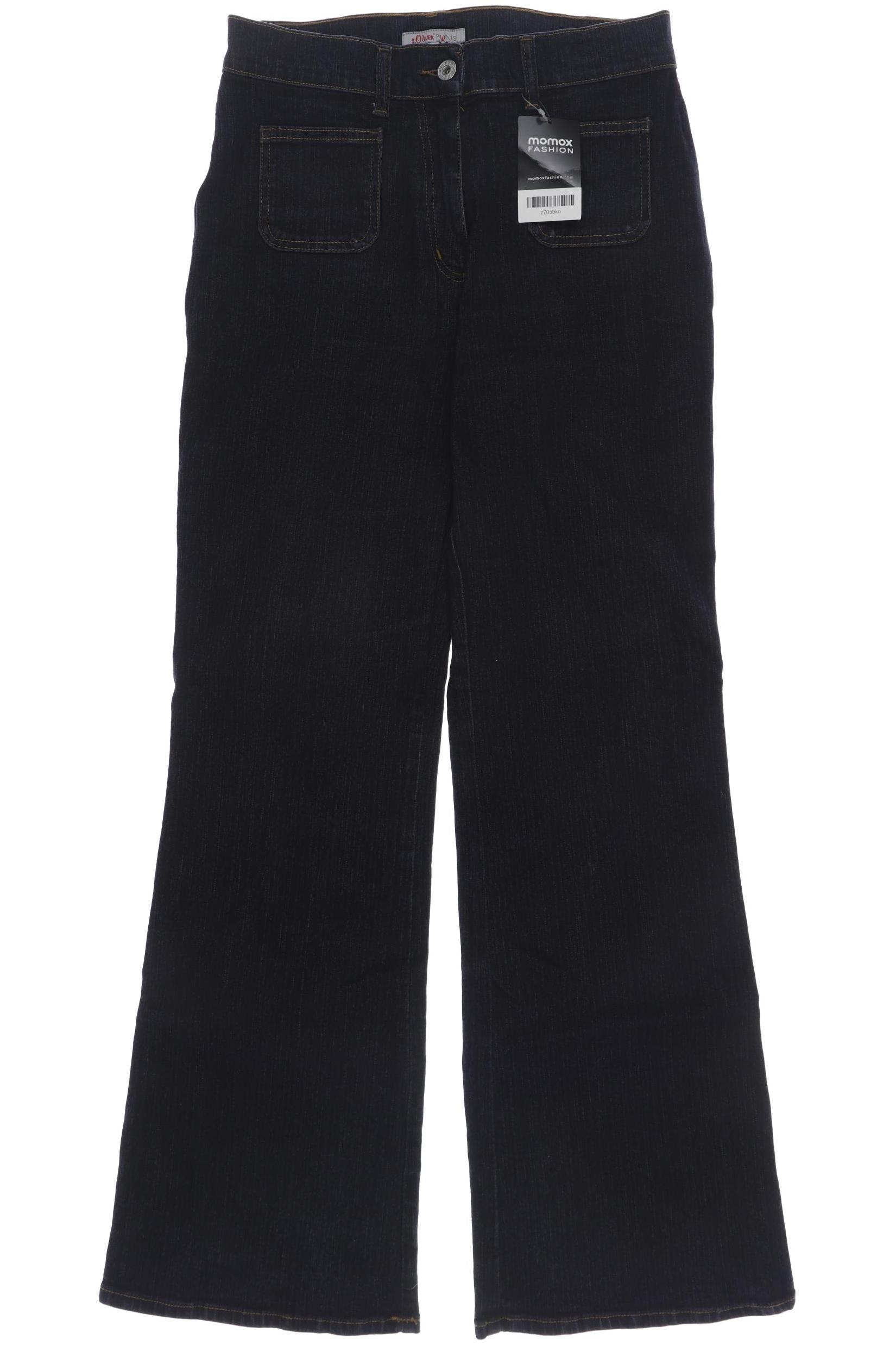 

s.Oliver Damen Jeans, marineblau