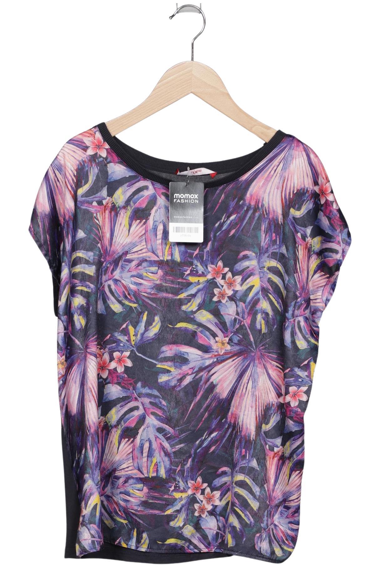 

s.Oliver Damen T-Shirt, marineblau, Gr. 38