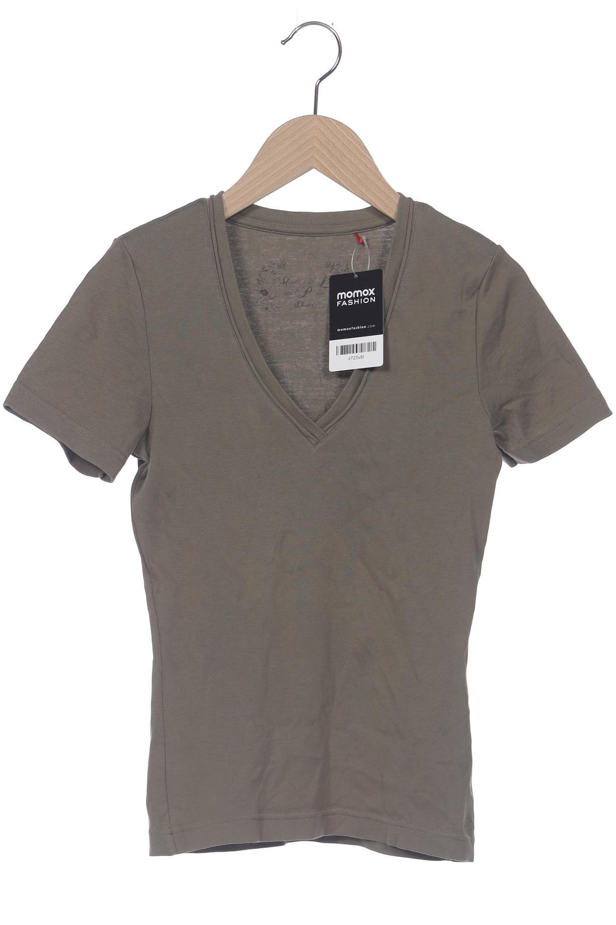 

s.Oliver Damen T-Shirt, grün, Gr. 34