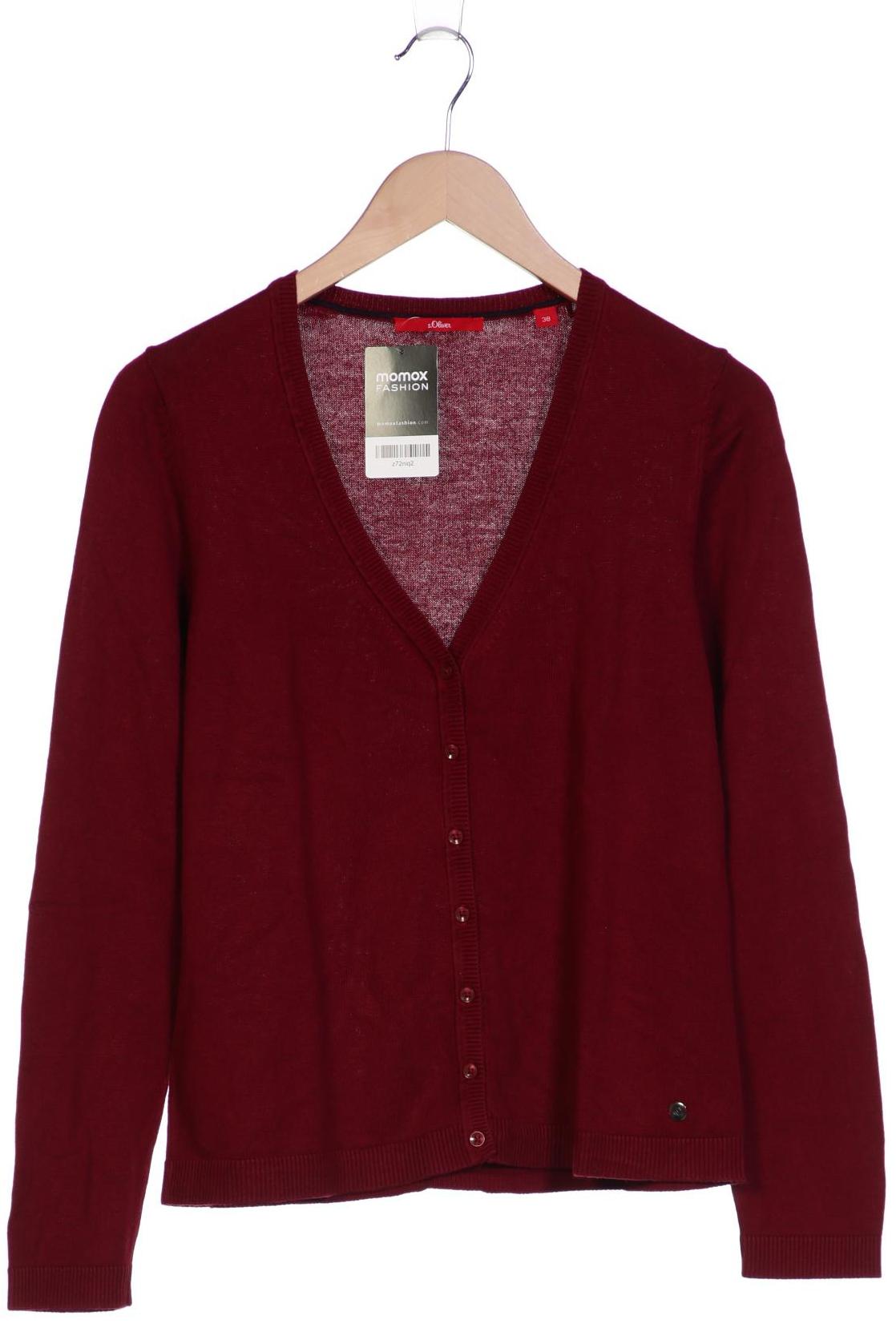 

s.Oliver Damen Strickjacke, bordeaux, Gr. 38