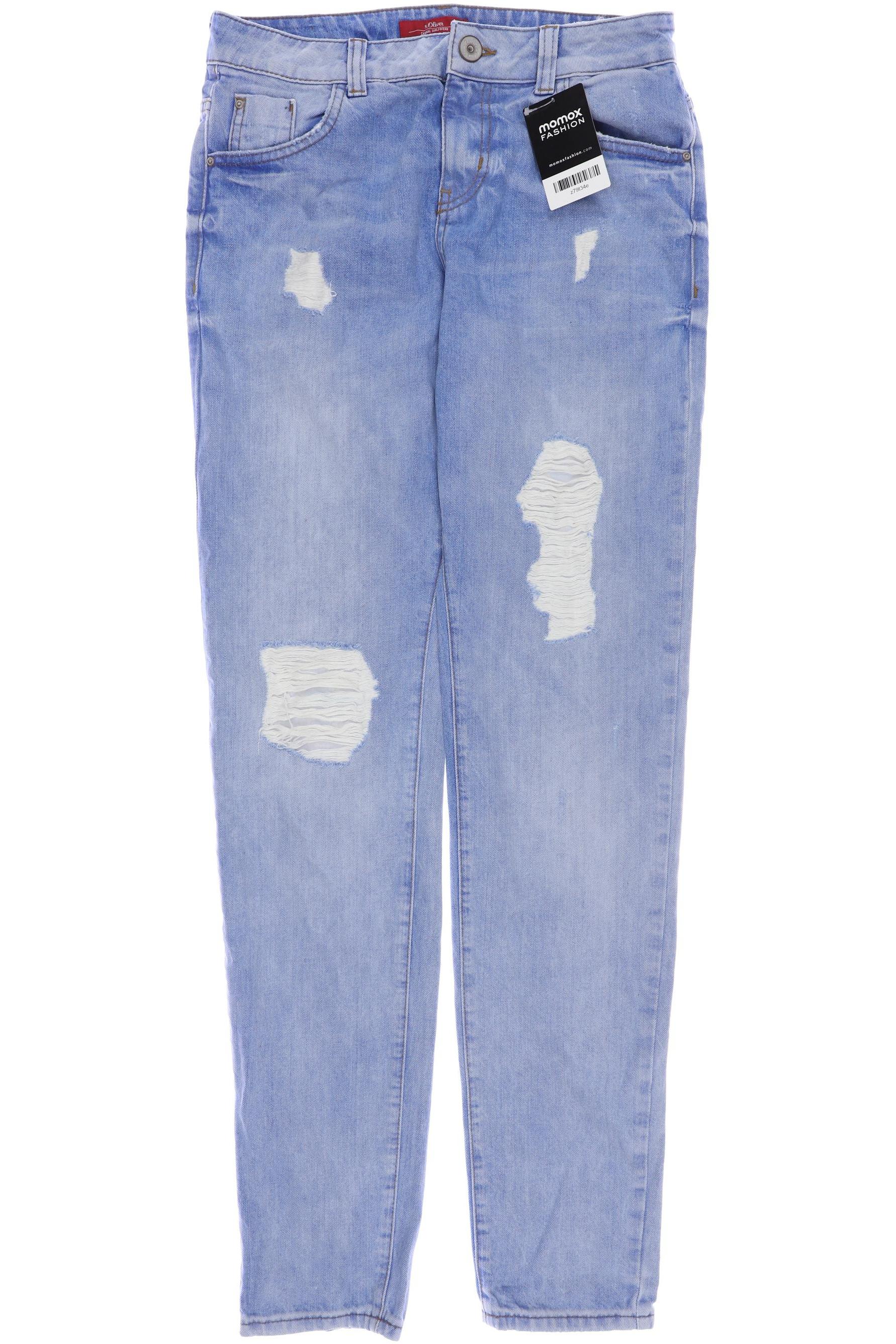 

s.Oliver Damen Jeans, blau