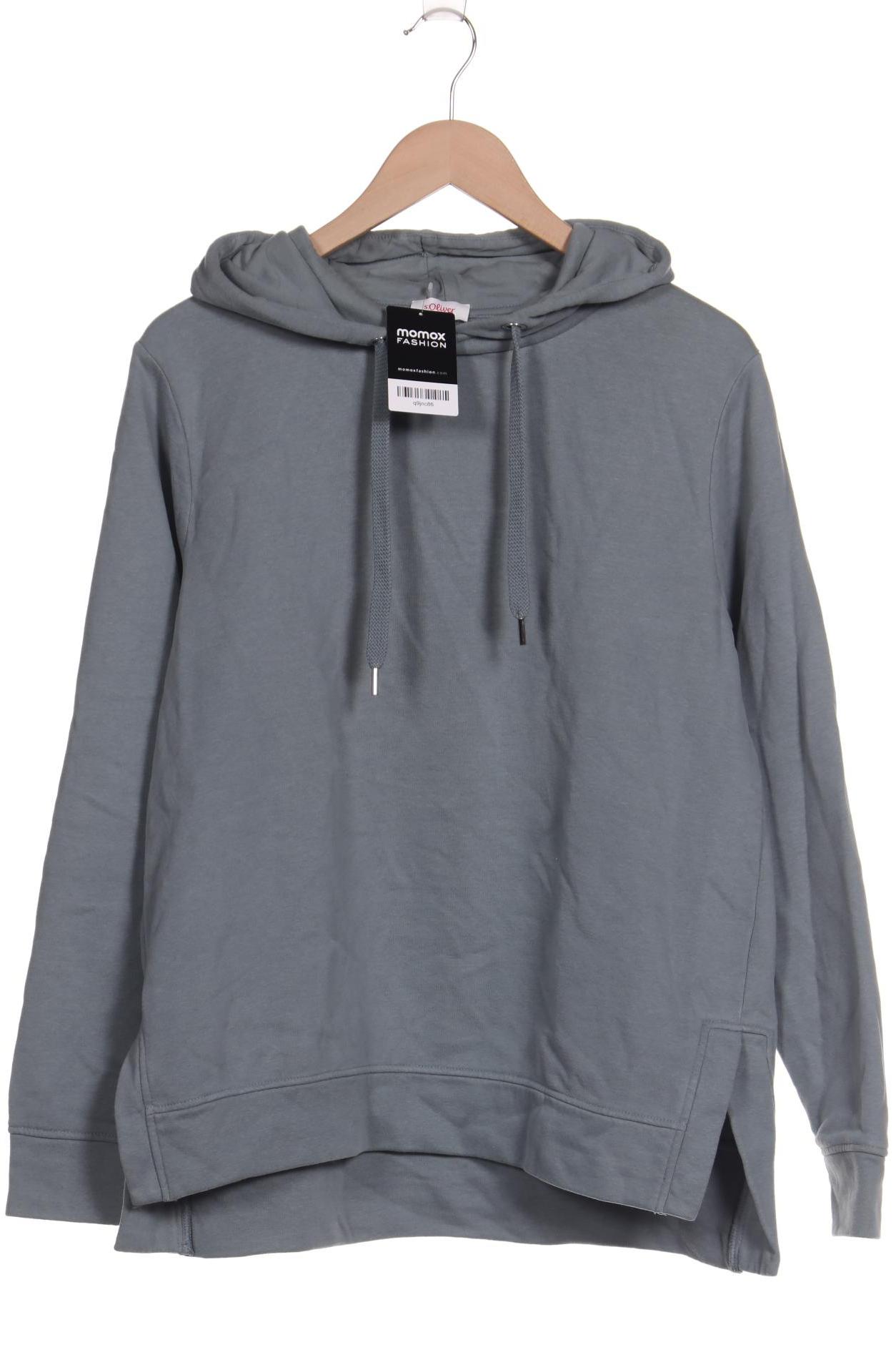 

s.Oliver Damen Kapuzenpullover, türkis, Gr. 38