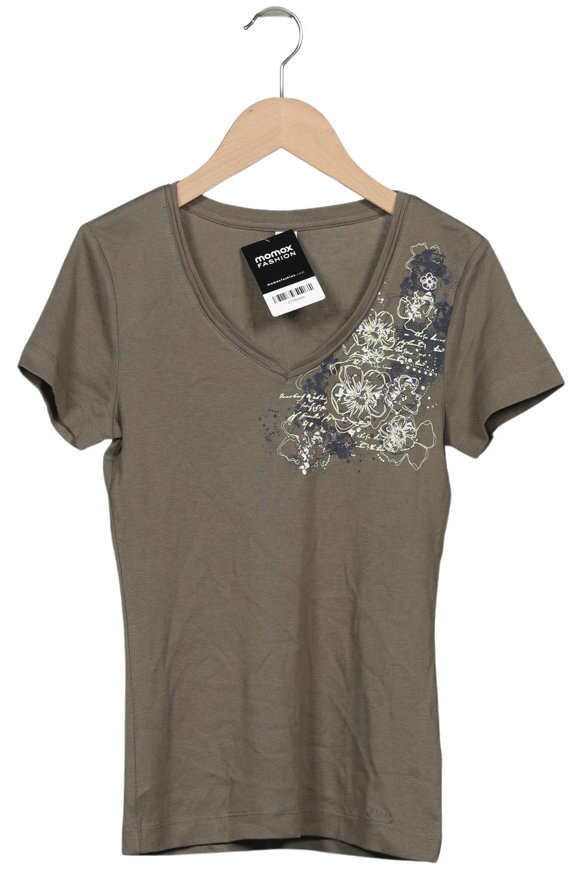 

s.Oliver Damen T-Shirt, grün, Gr. 36