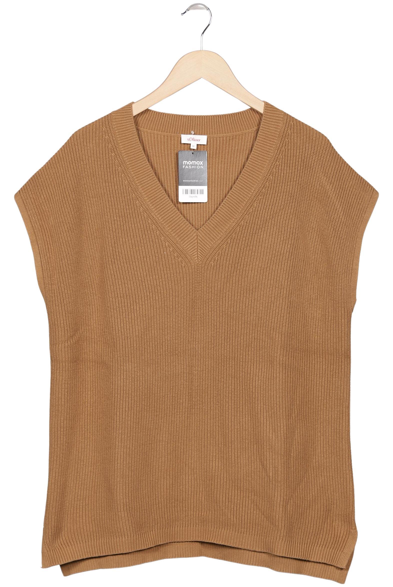 

s.Oliver Damen Pullover, braun, Gr. 42