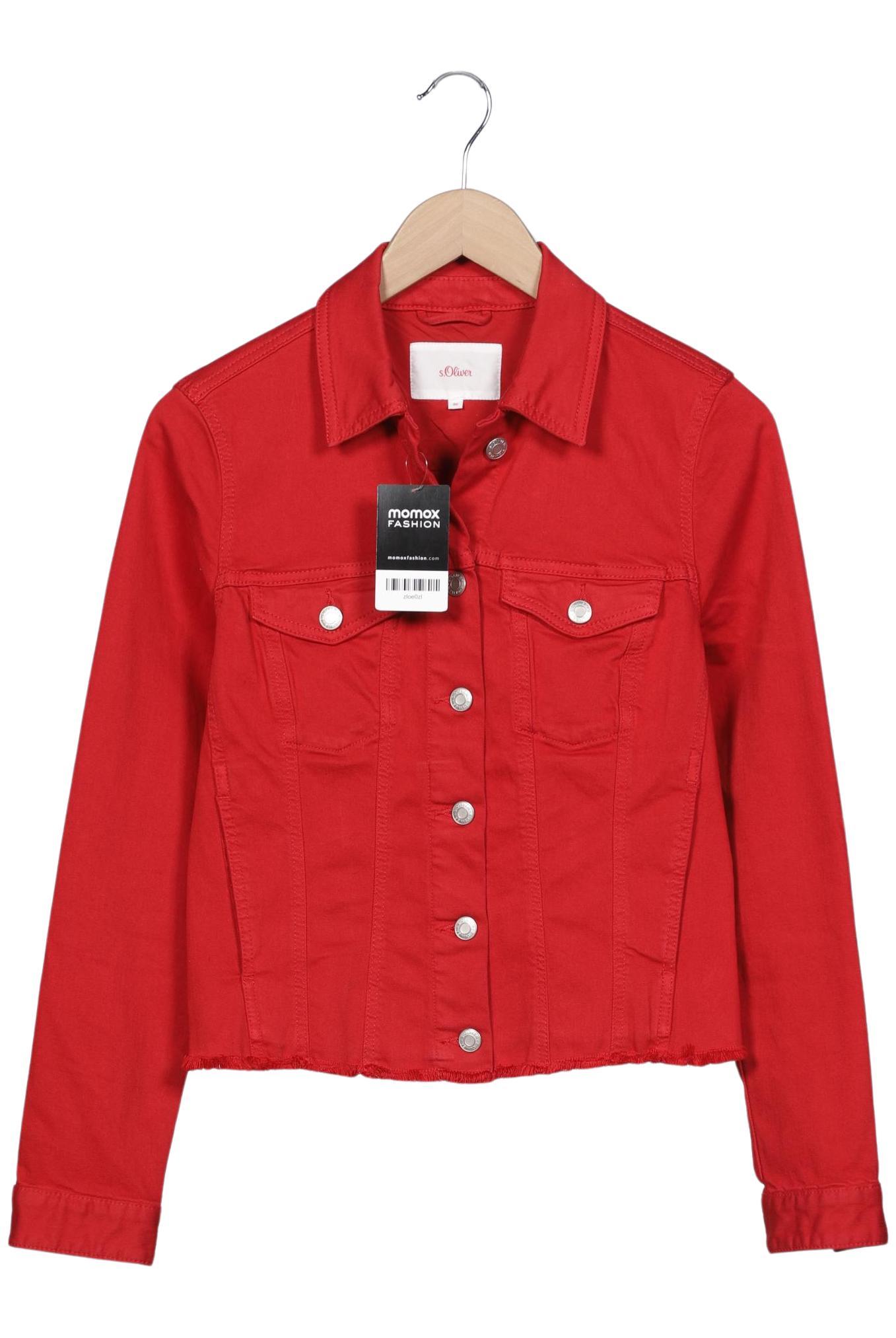 

s.Oliver Damen Jacke, rot, Gr. 36