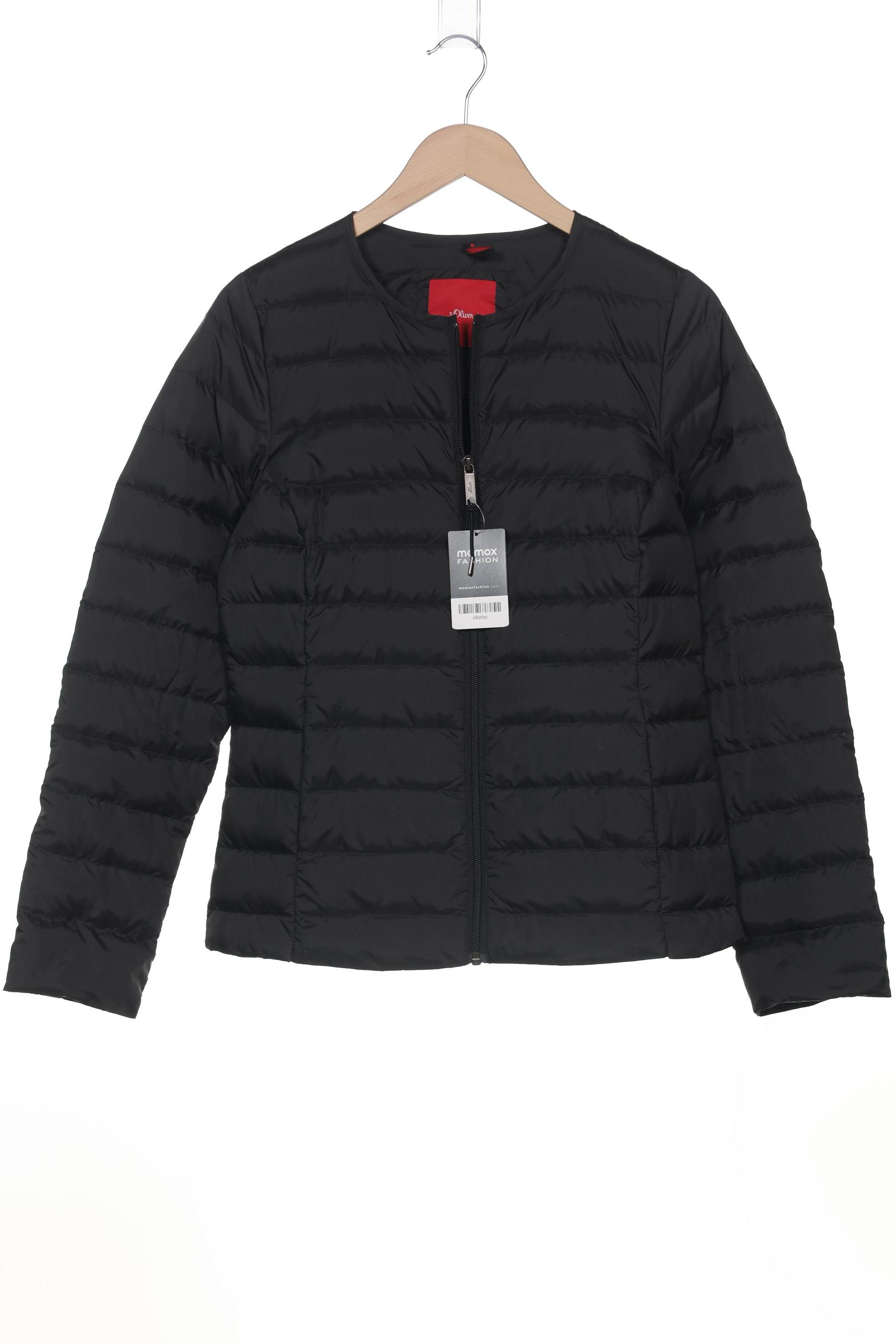

s.Oliver Damen Jacke, schwarz, Gr. 40