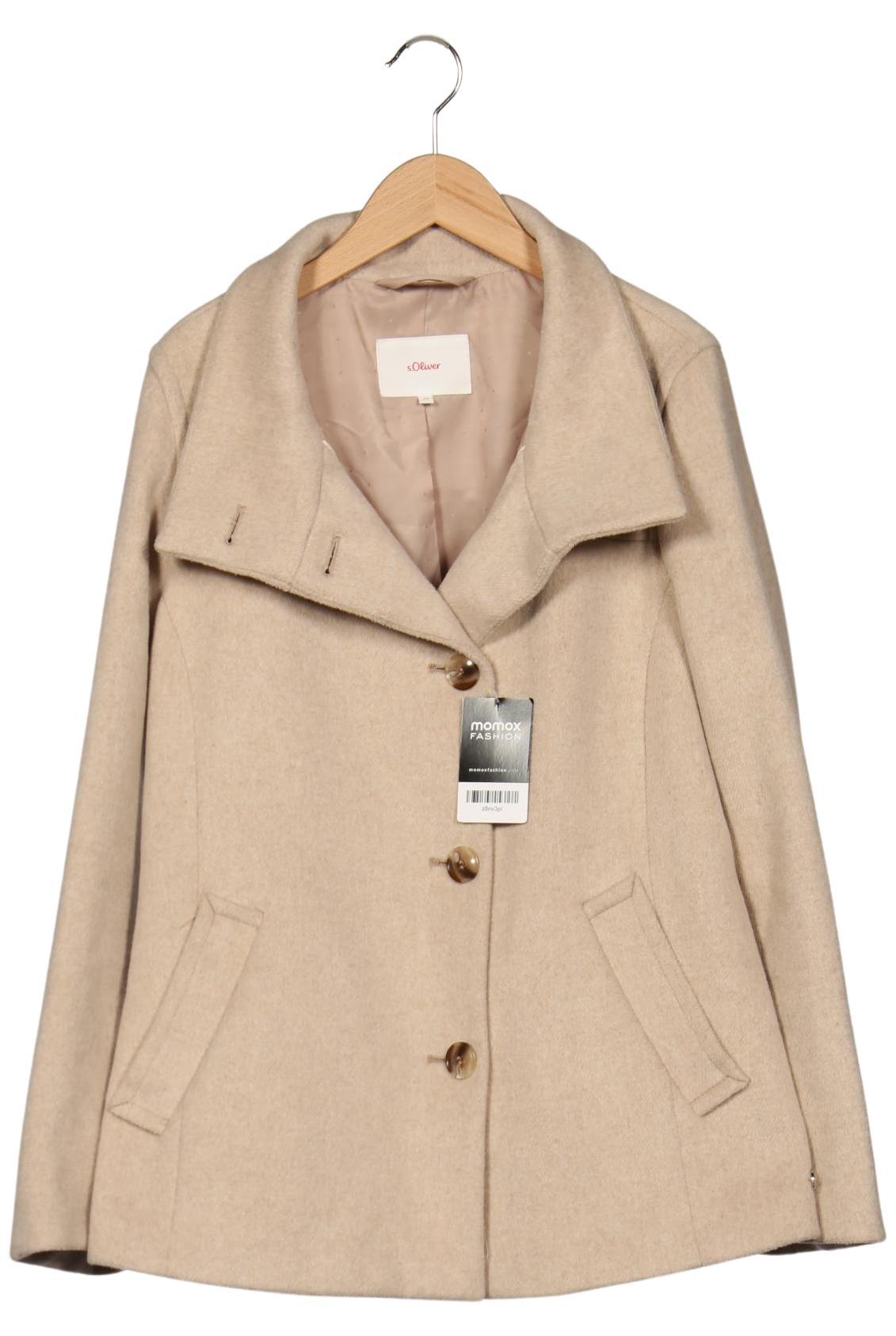 

s.Oliver Damen Jacke, beige, Gr. 38
