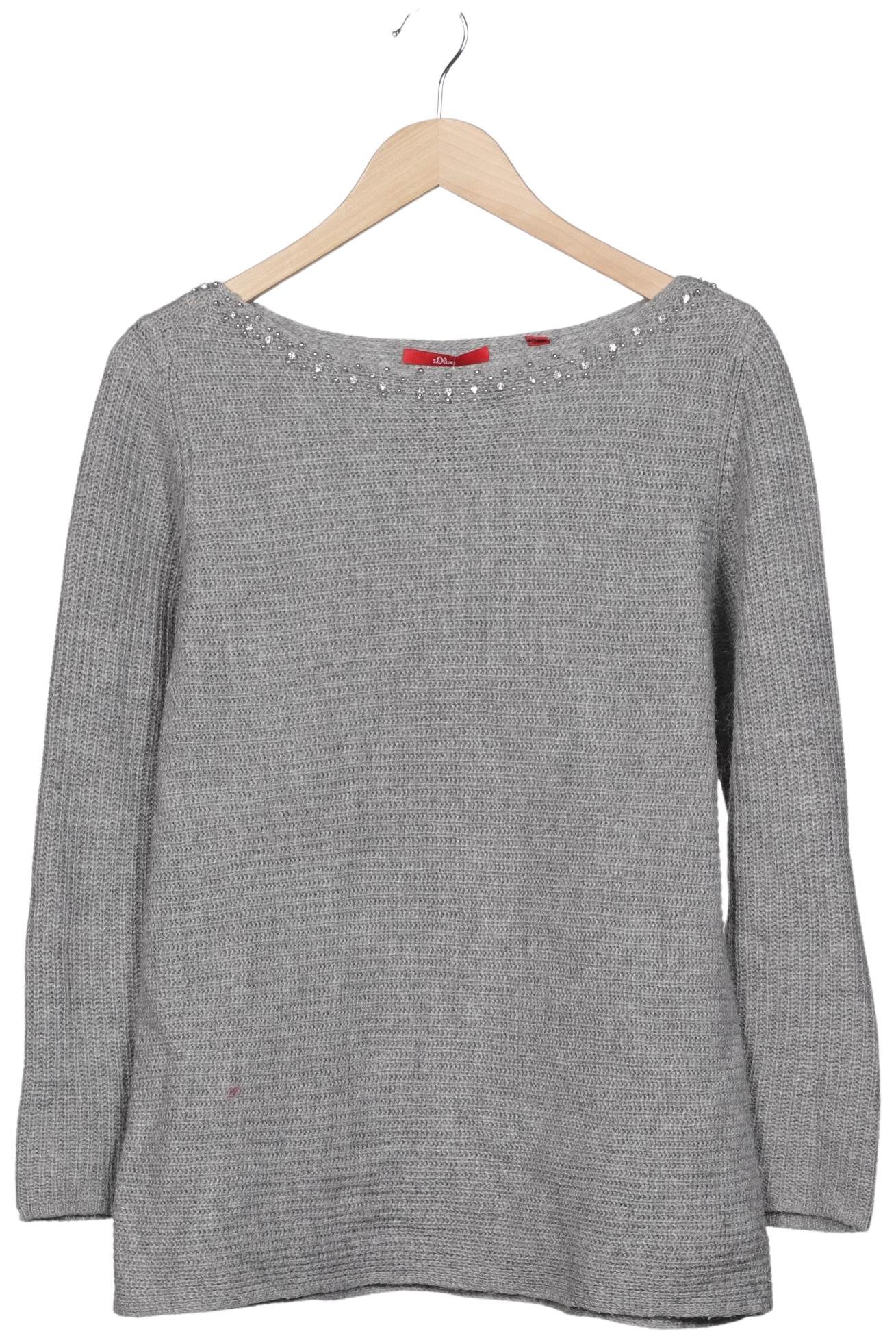 

s.Oliver Damen Pullover, grau, Gr. 40