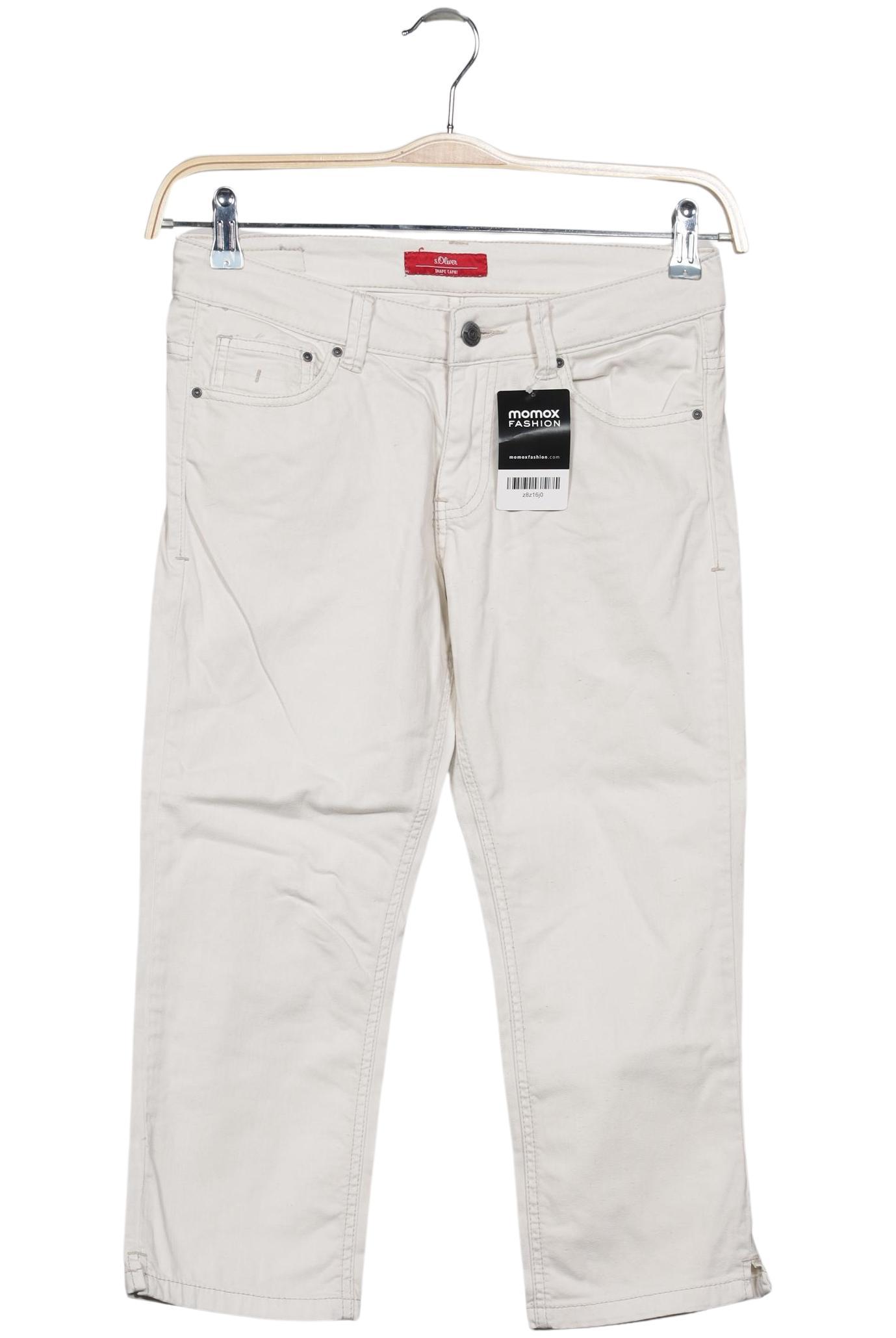 

s.Oliver Damen Jeans, weiß, Gr. 28