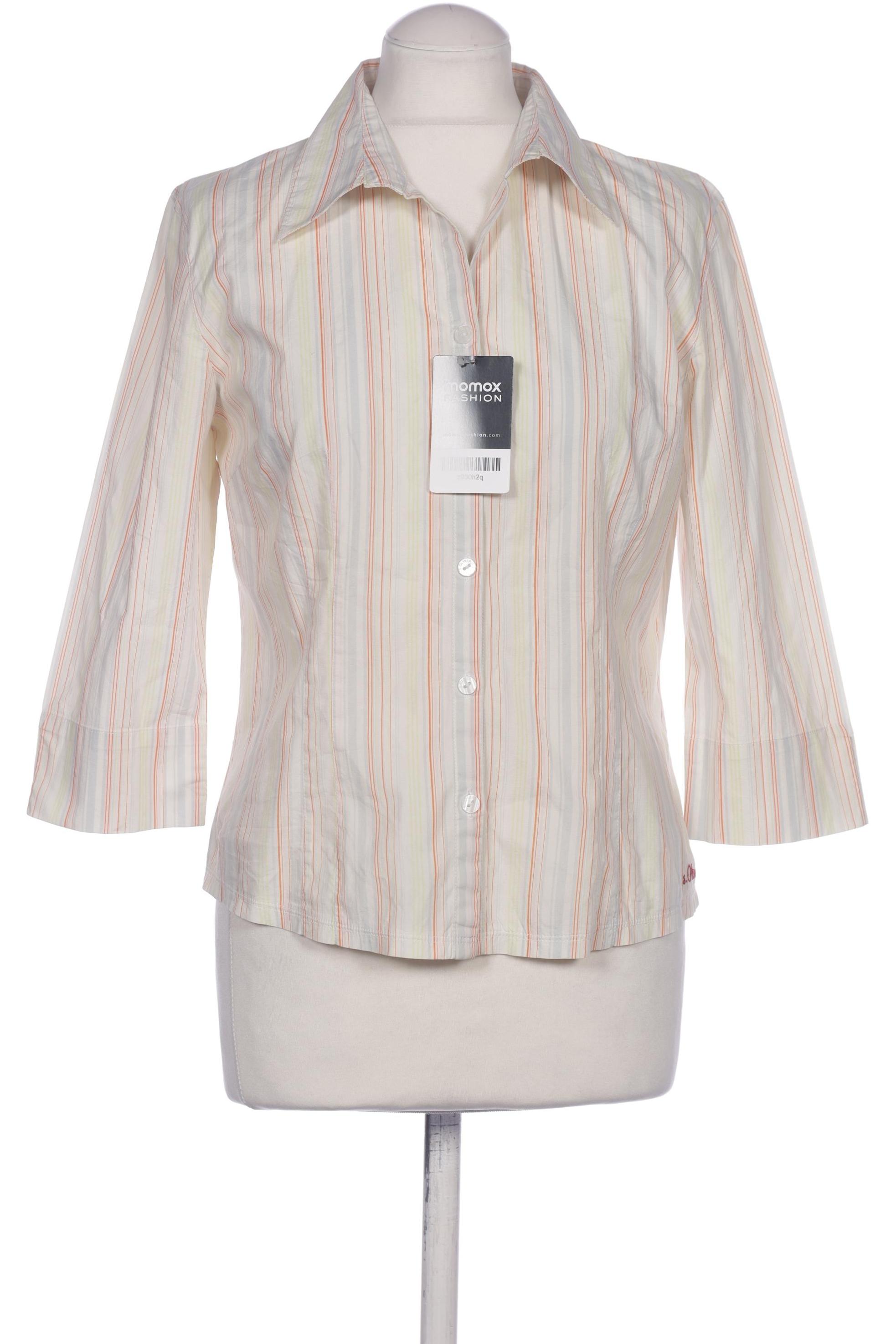 

s.Oliver Damen Bluse, cremeweiß, Gr. 38