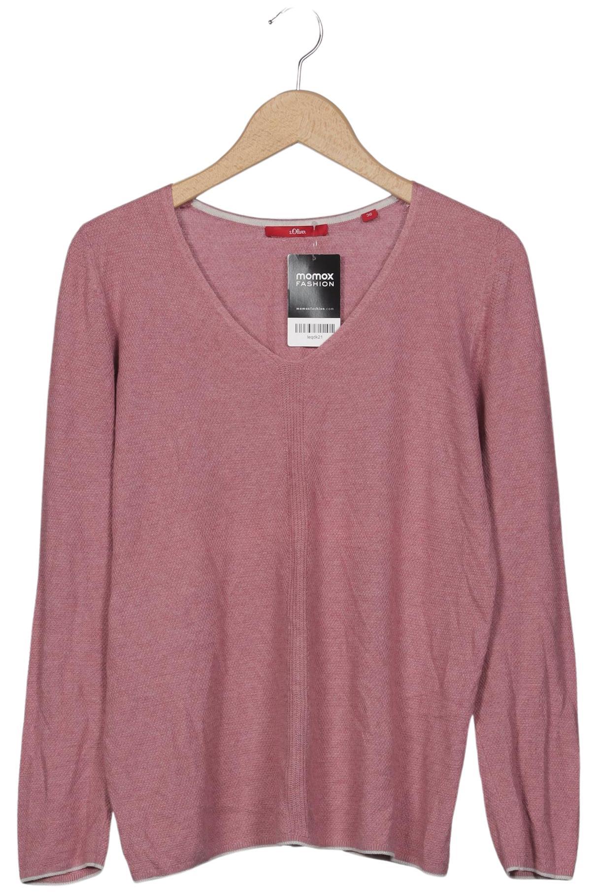 

s.Oliver Damen Pullover, pink, Gr. 36