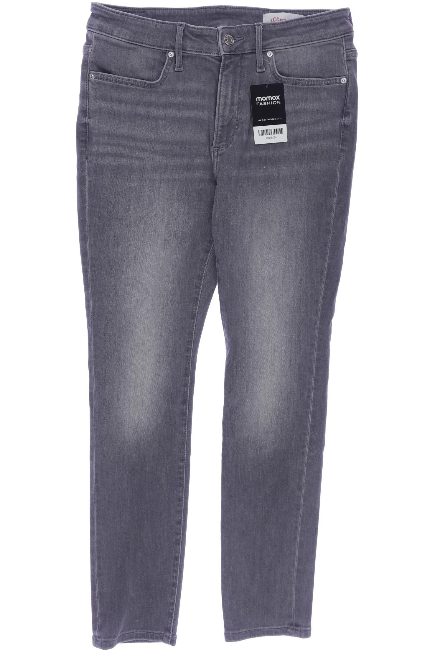 

s.Oliver Damen Jeans, grau, Gr. 38
