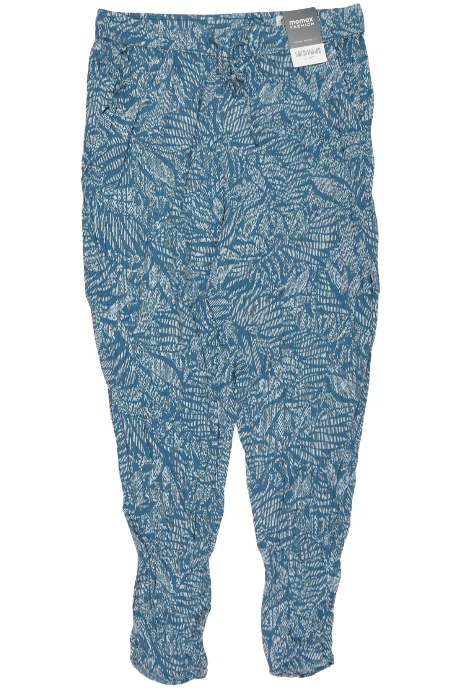 

s.Oliver Damen Stoffhose, blau, Gr. 40