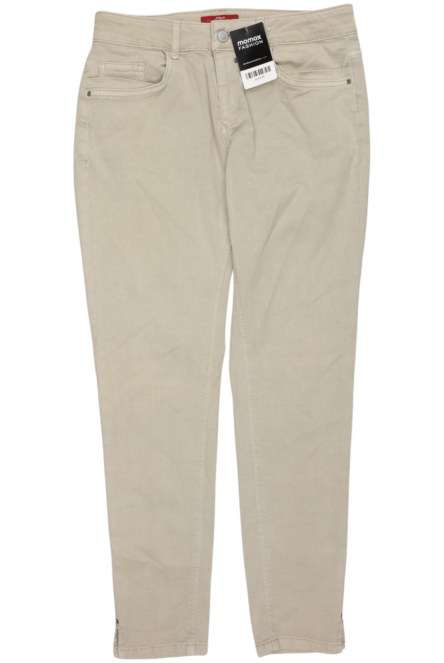 

s.Oliver Damen Jeans, beige, Gr. 27