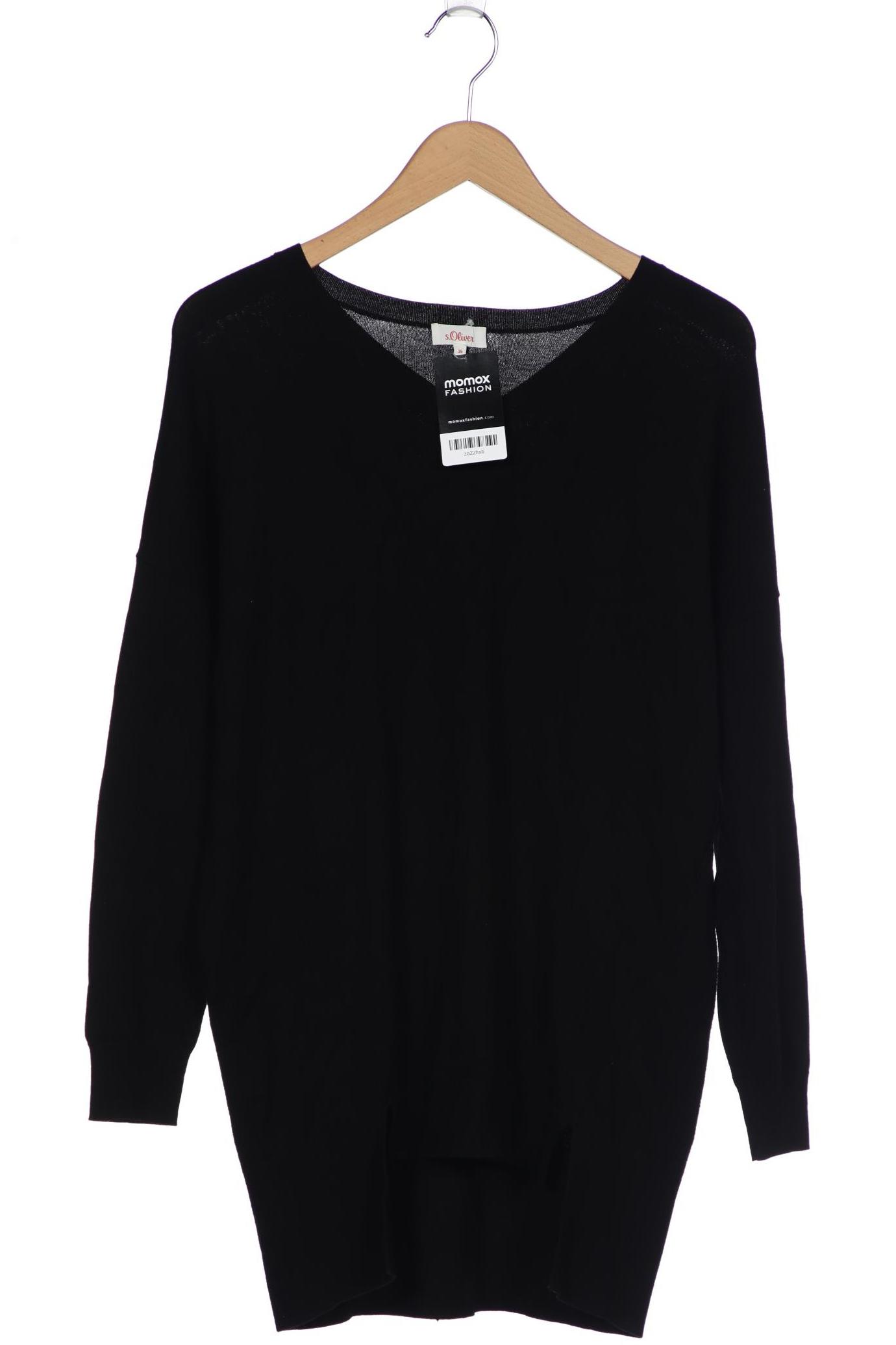 

s.Oliver Damen Pullover, schwarz