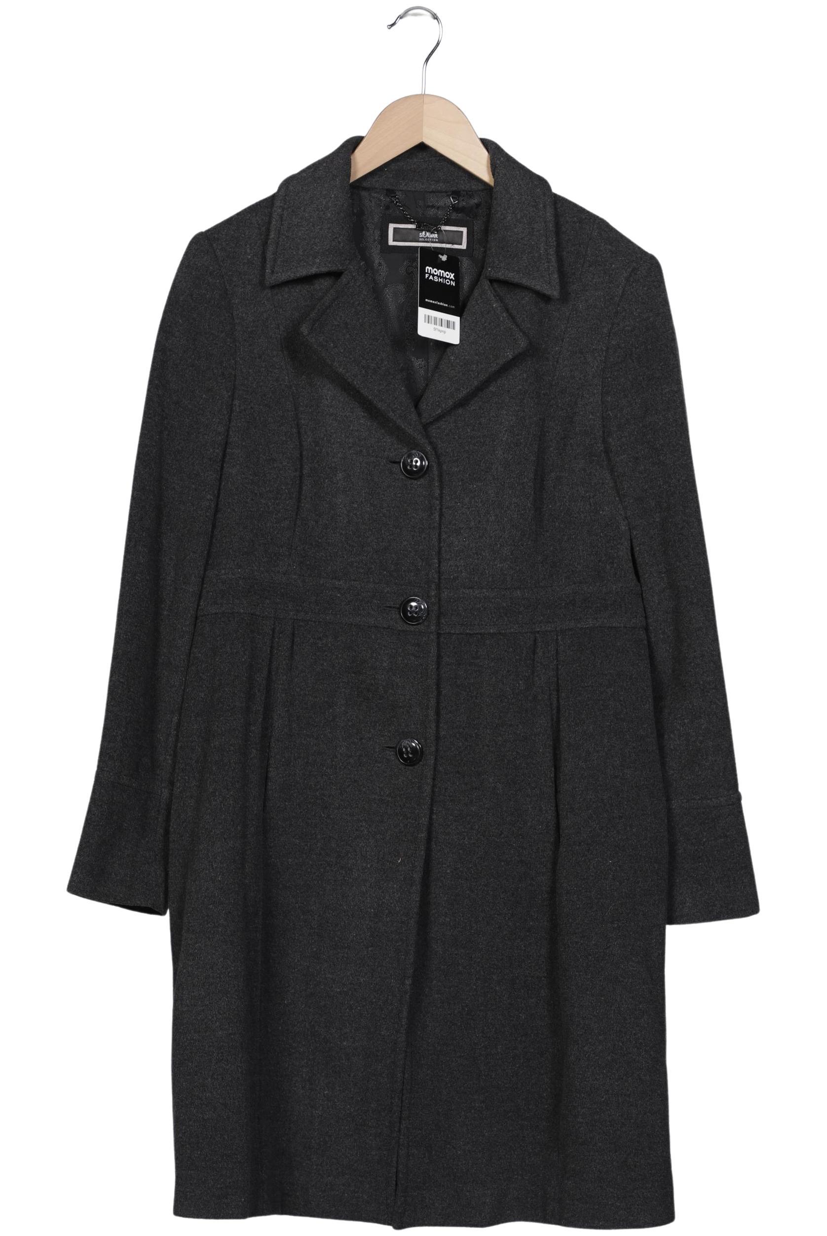 

s.Oliver Damen Mantel, grau, Gr. 40