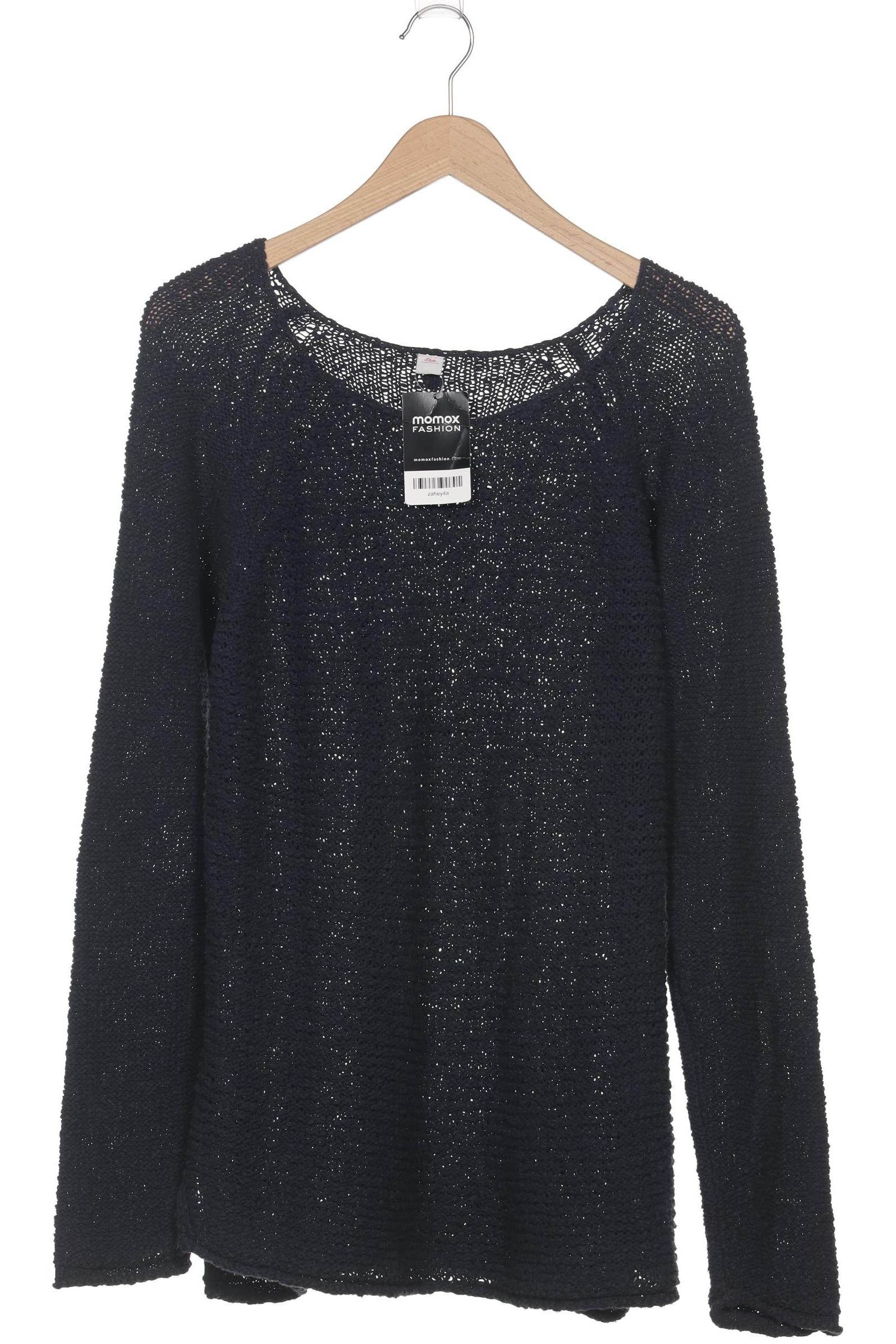

s.Oliver Damen Pullover, marineblau, Gr. 44