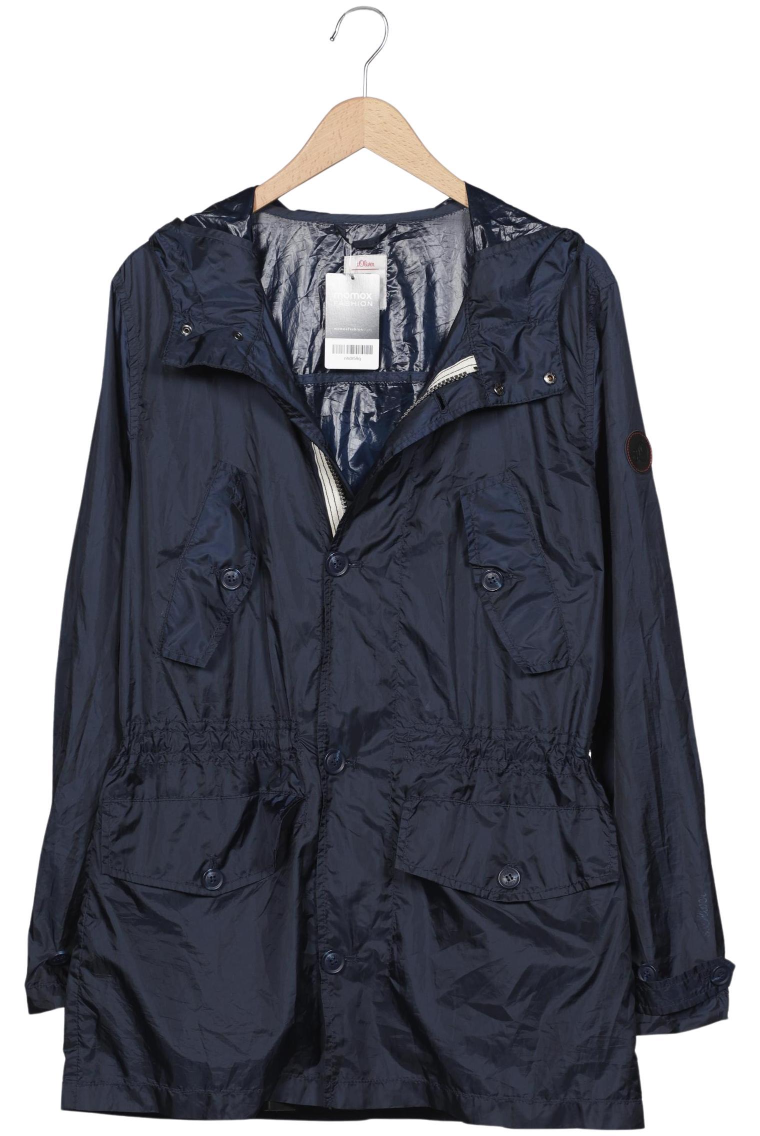 

s.Oliver Damen Mantel, marineblau, Gr. 44