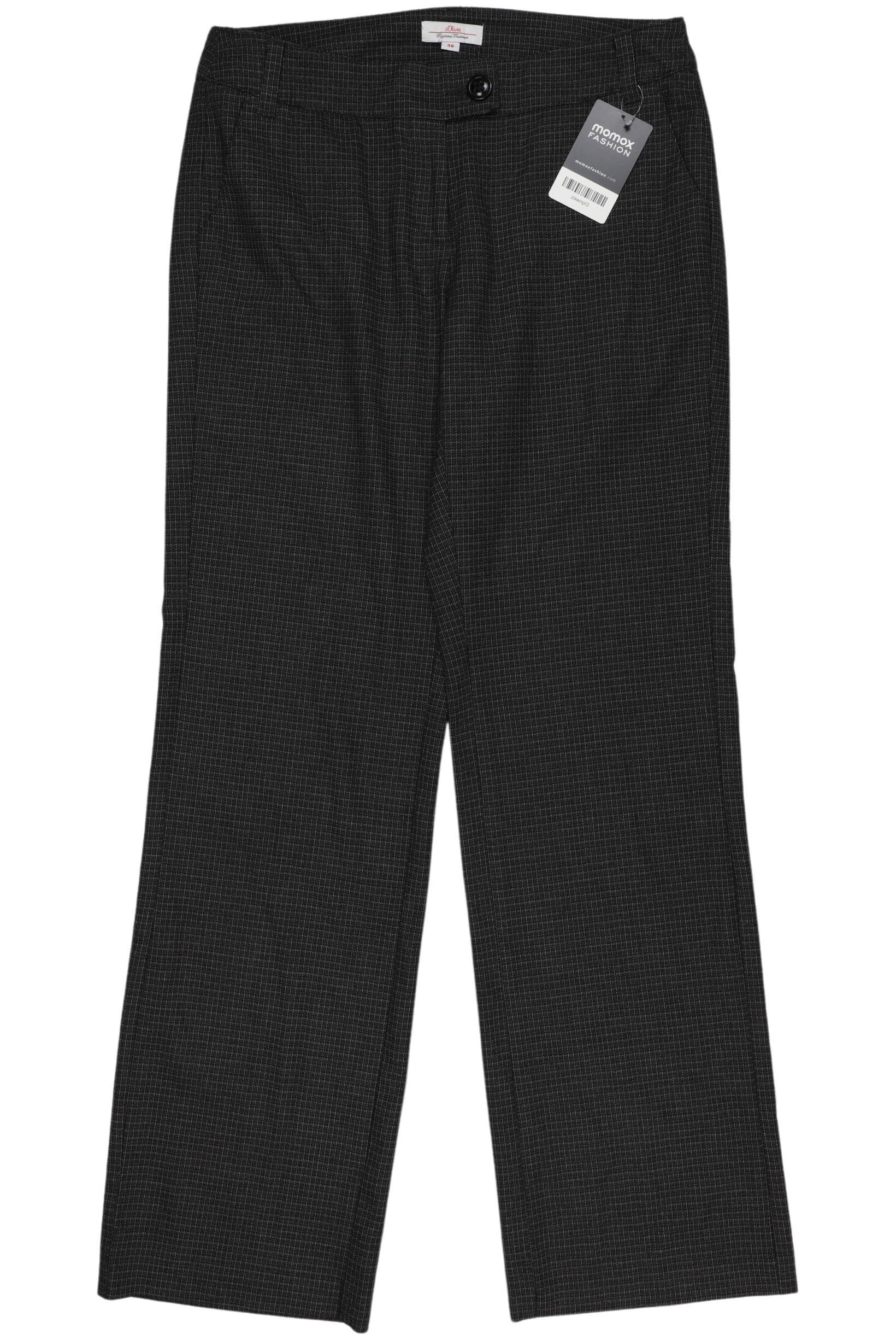 

s.Oliver Damen Stoffhose, schwarz, Gr. 38