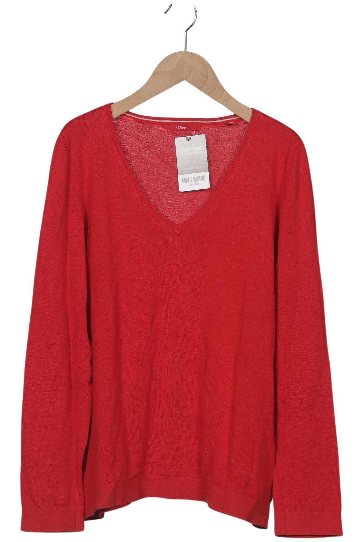 

s.Oliver Damen Pullover, rot, Gr. 42