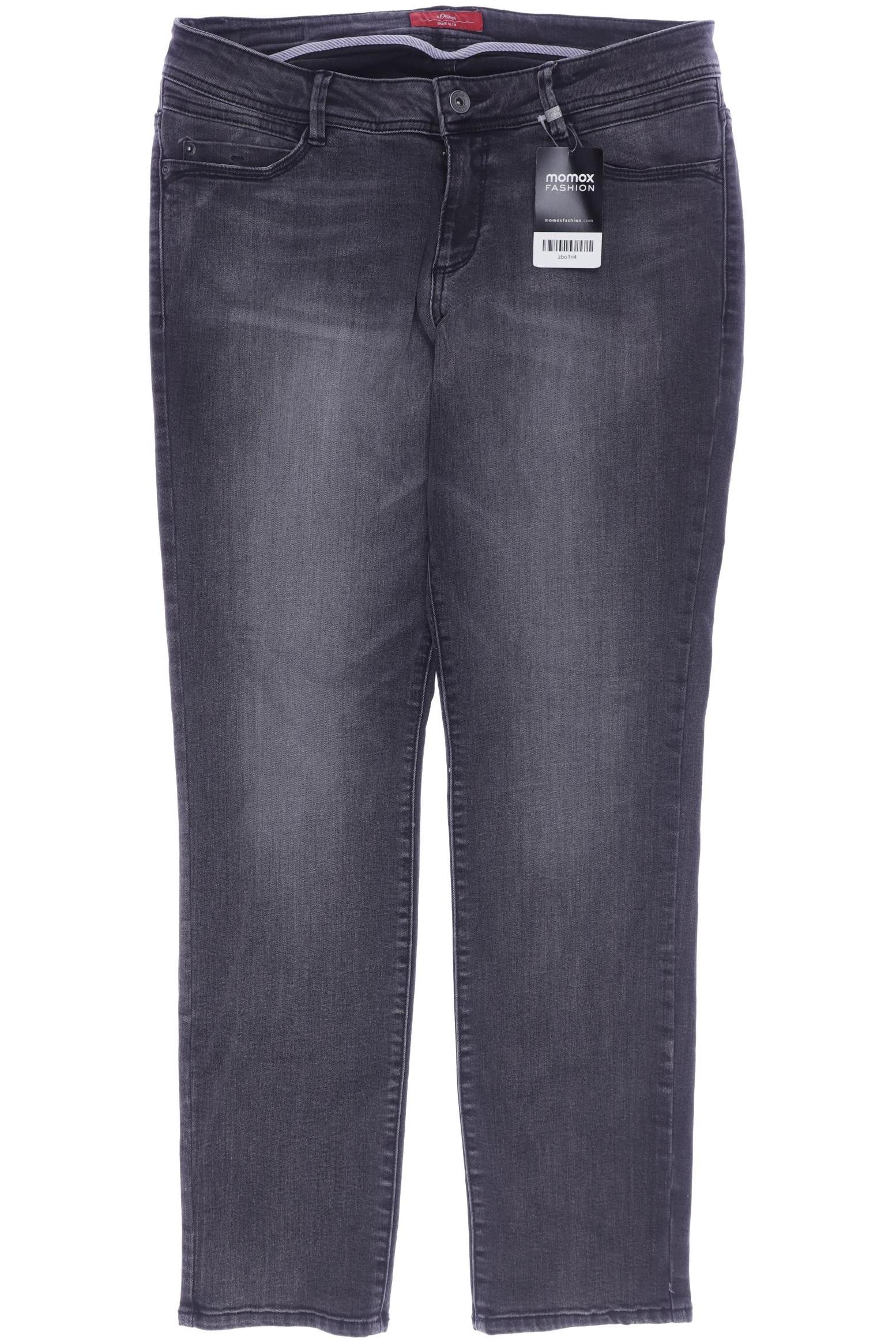 

s.Oliver Damen Jeans, grau