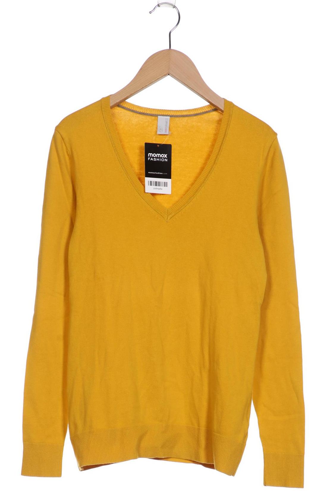 

s.Oliver Damen Pullover, gelb, Gr. 34