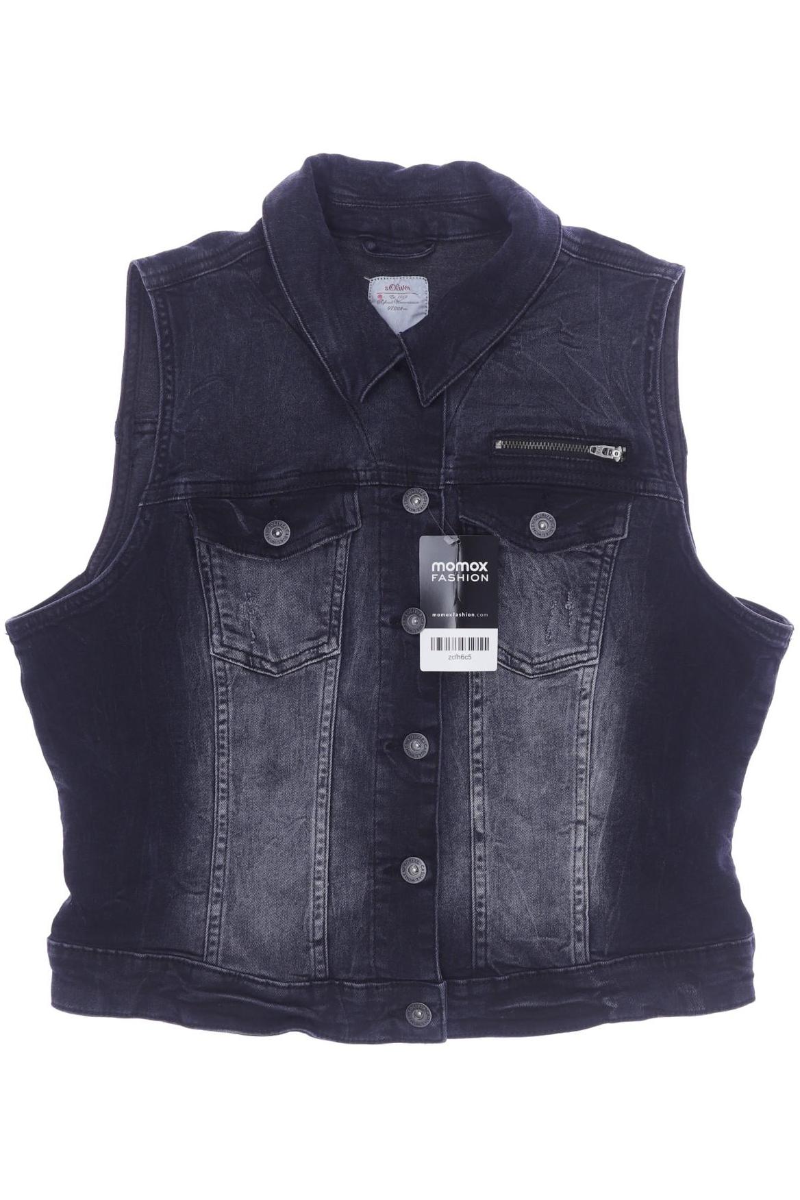 

s.Oliver Damen Weste, marineblau