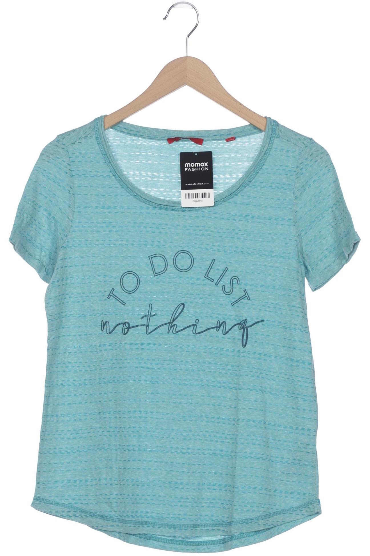 

s.Oliver Damen T-Shirt, türkis, Gr. 38
