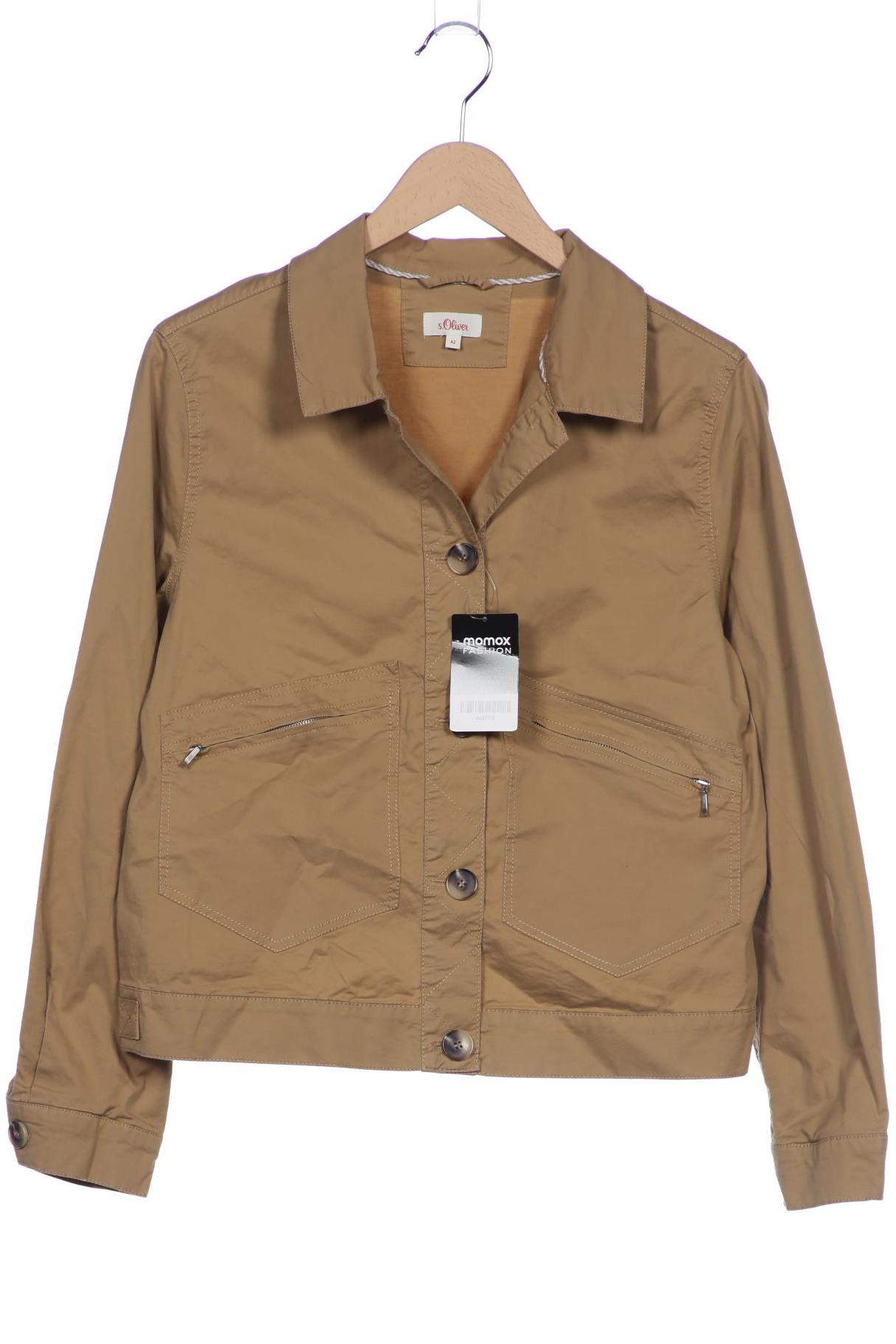 

s.Oliver Damen Jacke, beige, Gr. 42