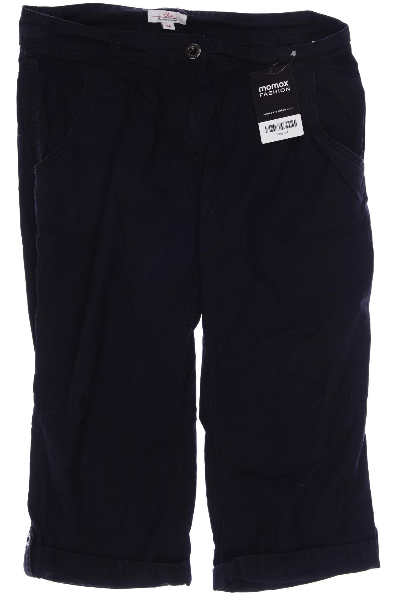 

s.Oliver Damen Shorts, schwarz, Gr. 36