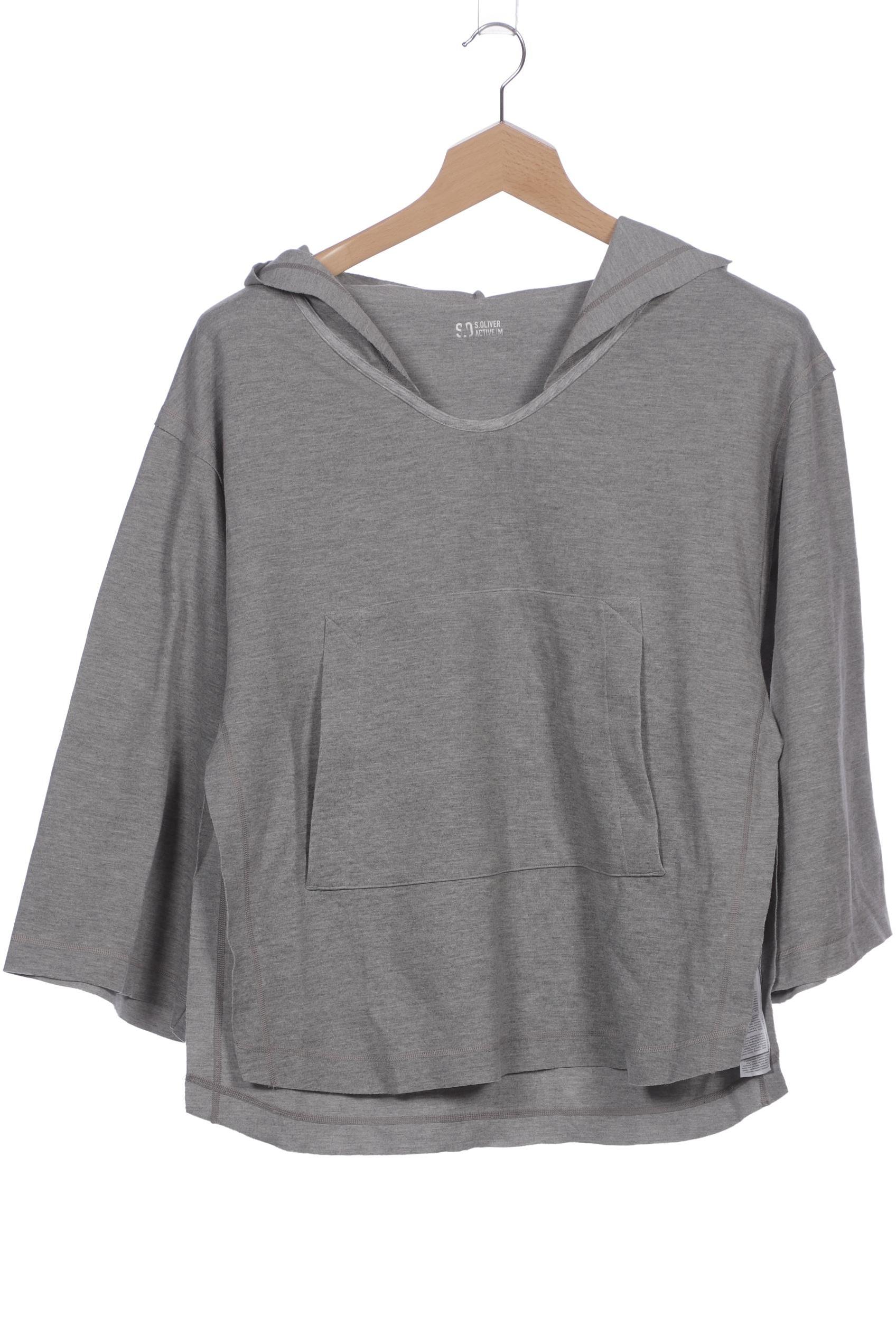 

s.Oliver Damen Kapuzenpullover, grau, Gr. 38