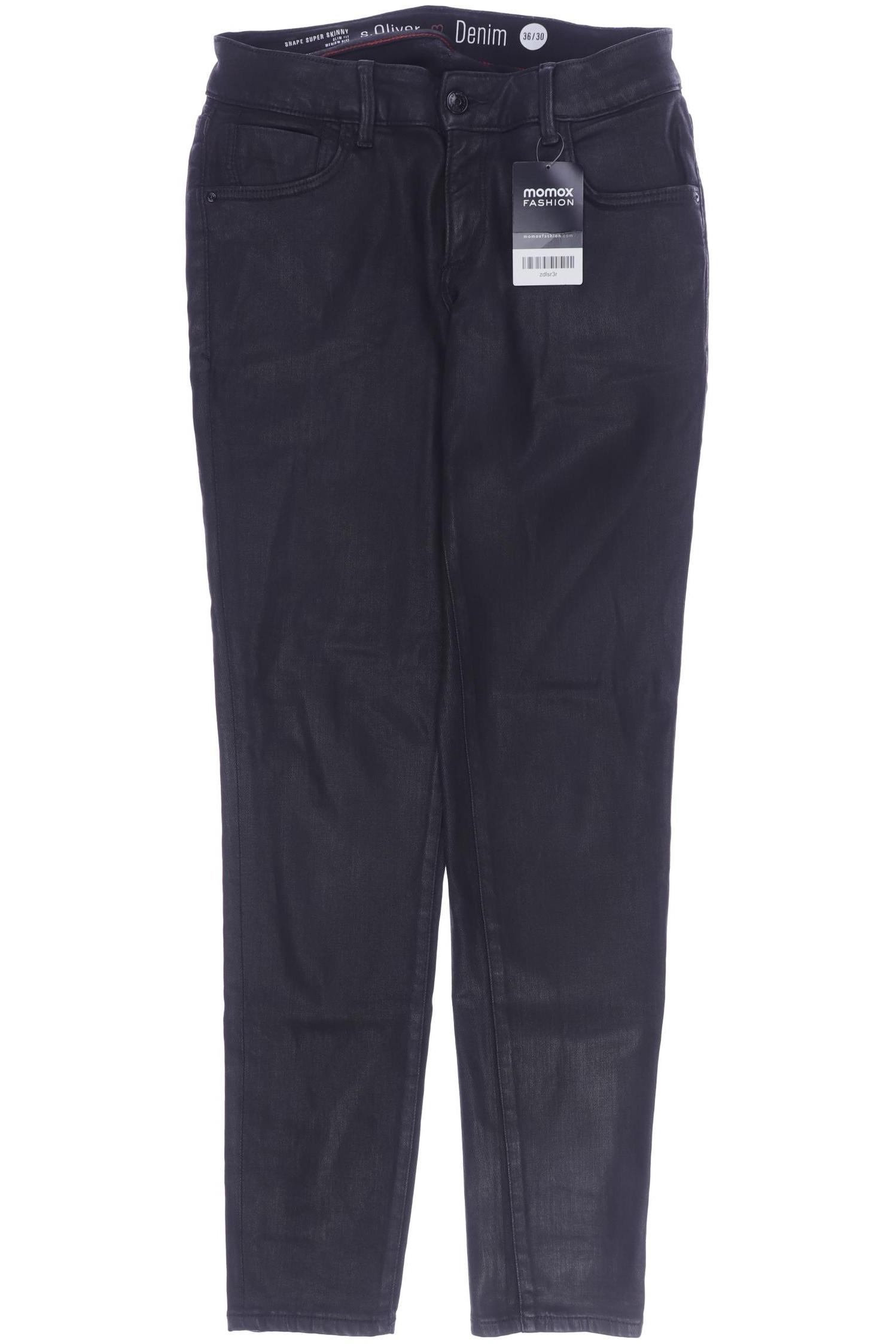 

s.Oliver Damen Stoffhose, schwarz
