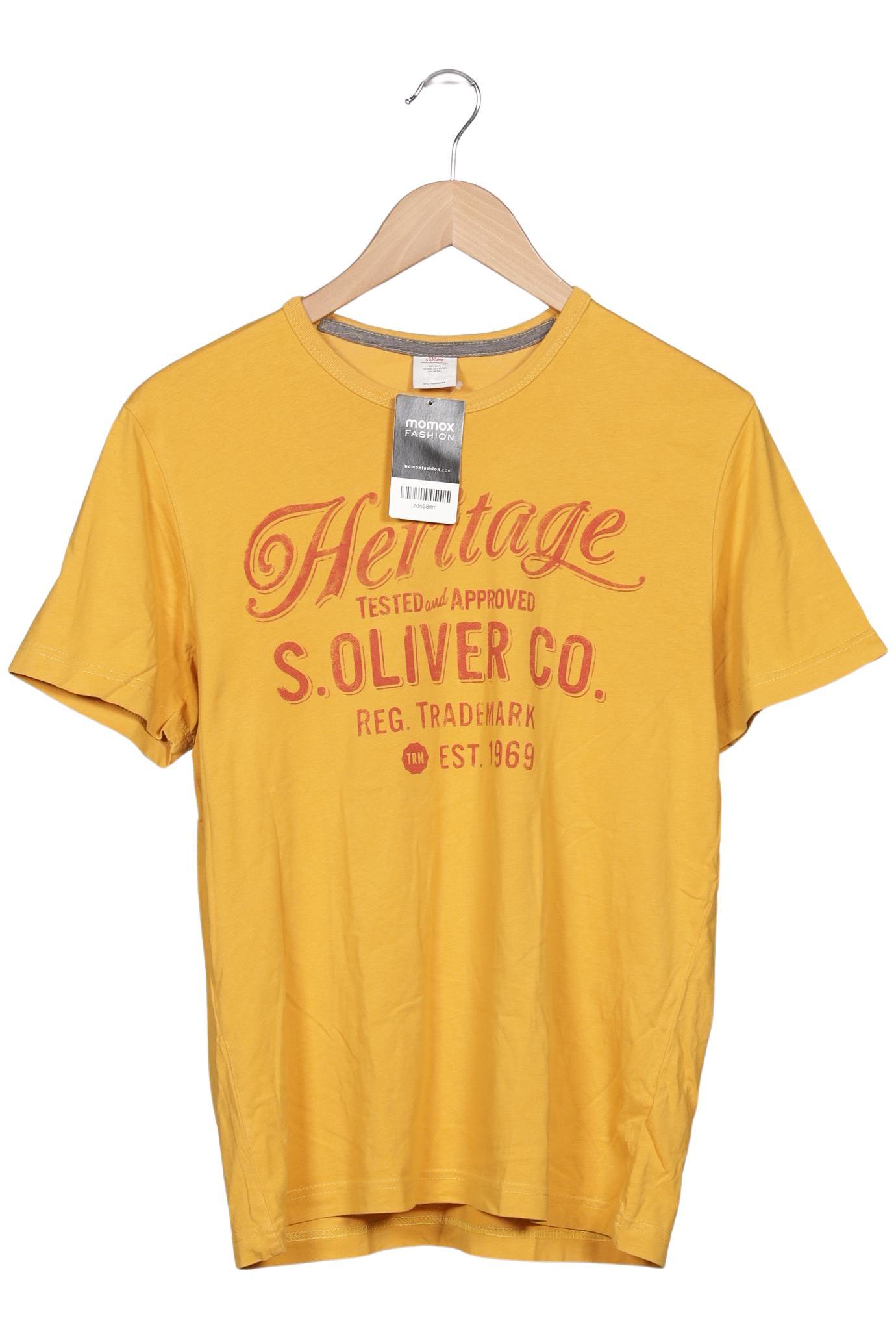 

s.Oliver Damen T-Shirt, gelb, Gr. 38