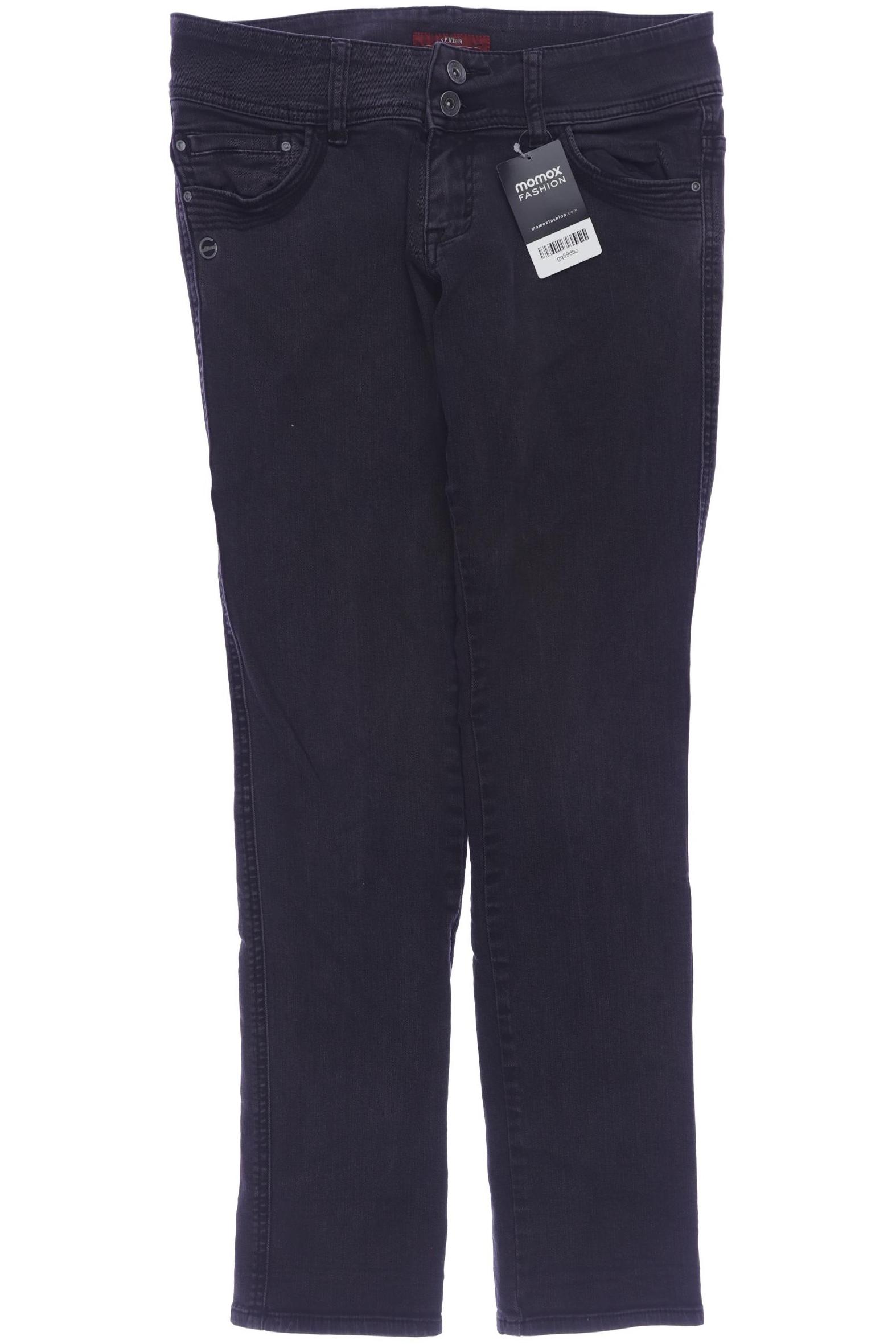 

s.Oliver Damen Jeans, schwarz, Gr. 31