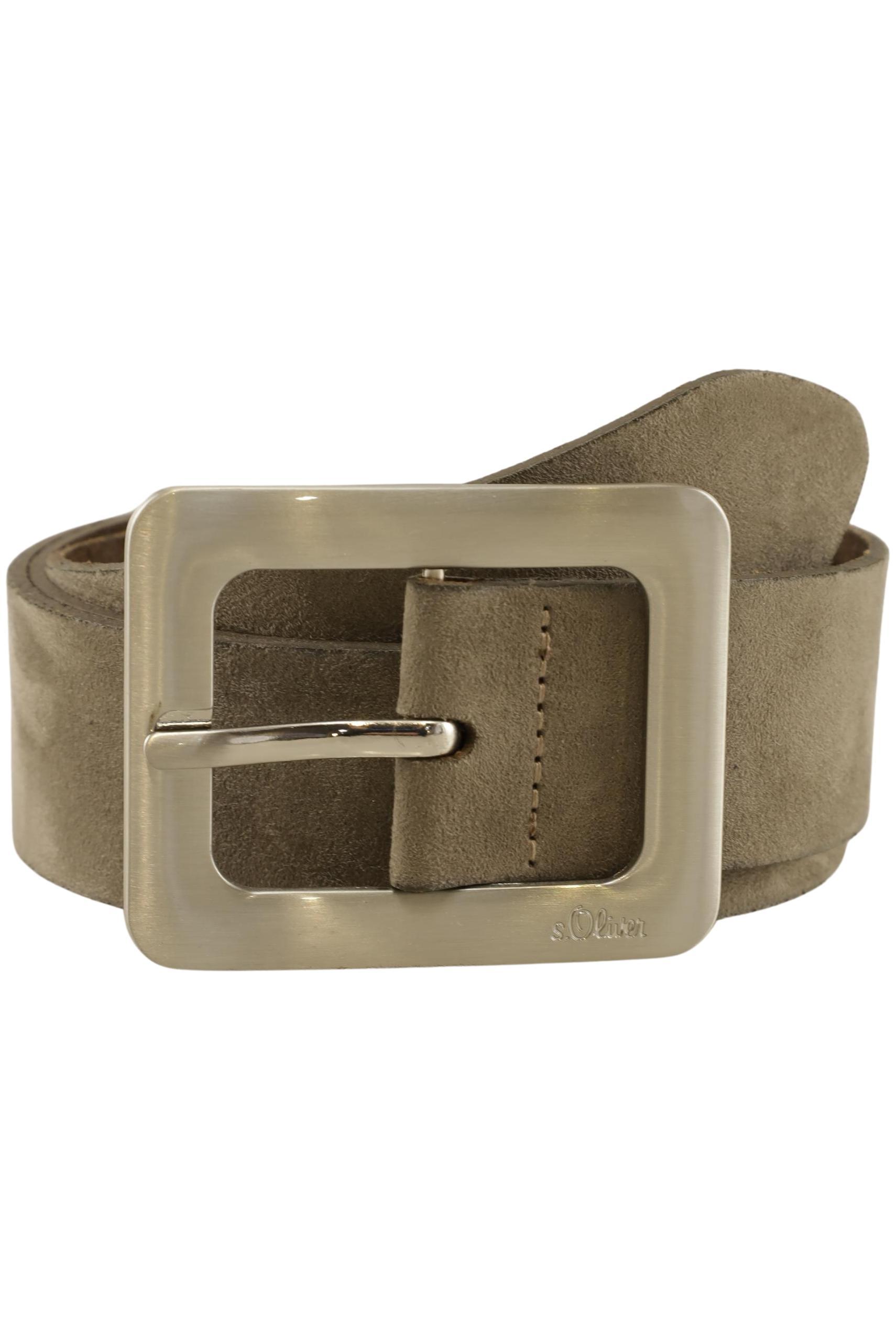 

s.Oliver Damen Gürtel, beige, Gr. 95