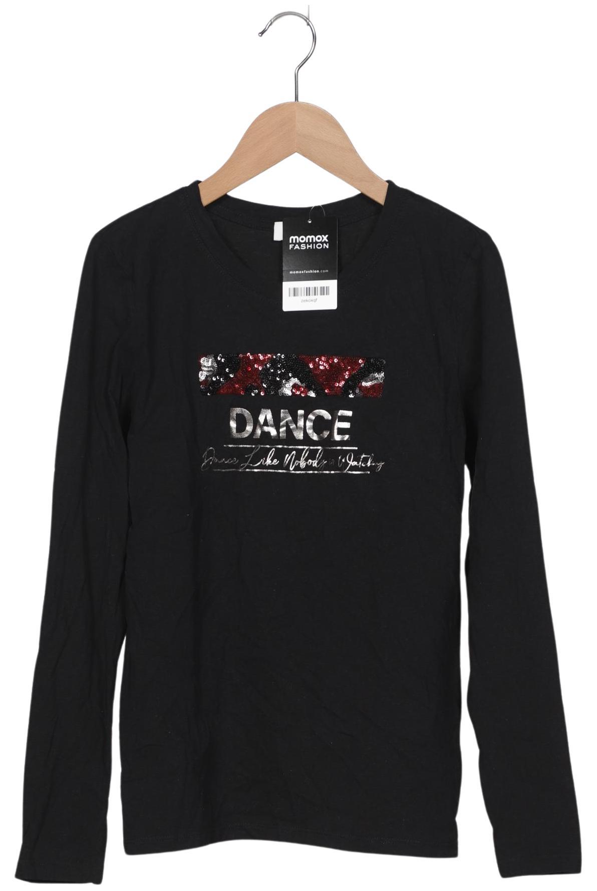 

s.Oliver Damen Langarmshirt, schwarz, Gr. 34