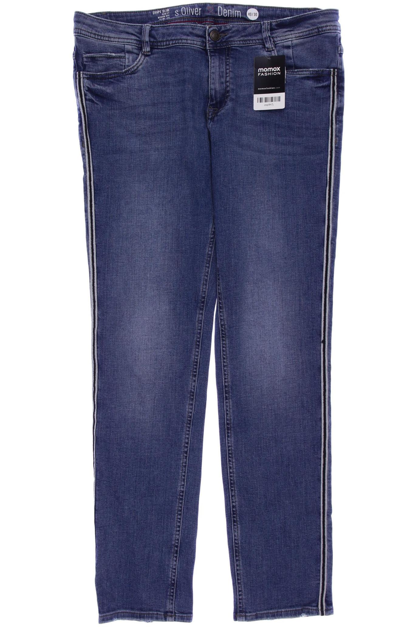 

s.Oliver Damen Jeans, blau