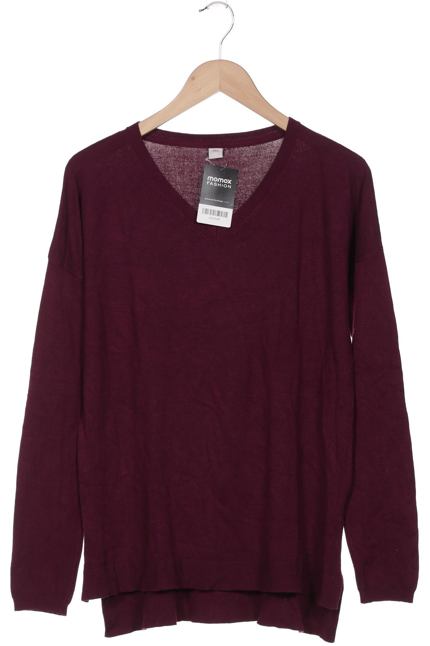

s.Oliver Damen Pullover, bordeaux, Gr. 42
