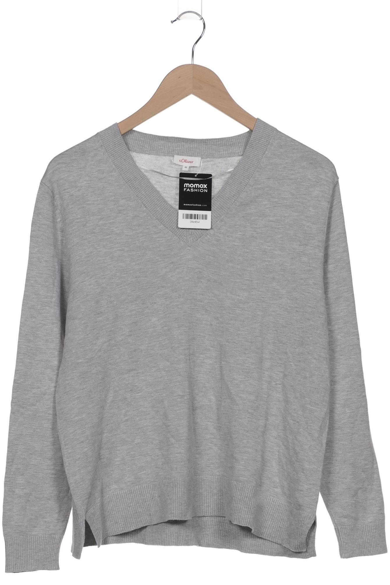 

s.Oliver Damen Pullover, grau, Gr. 42