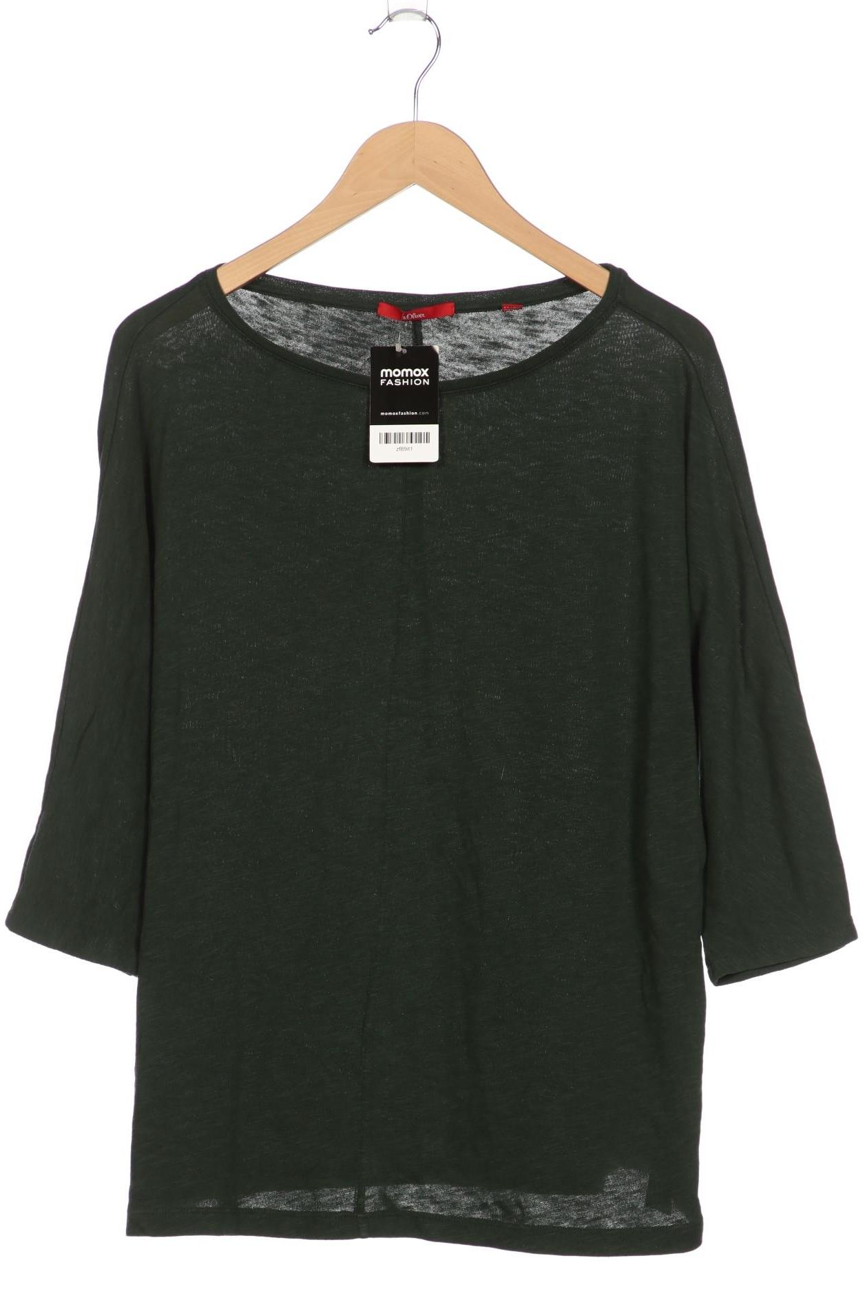 

s.Oliver Damen Langarmshirt, grün, Gr. 46