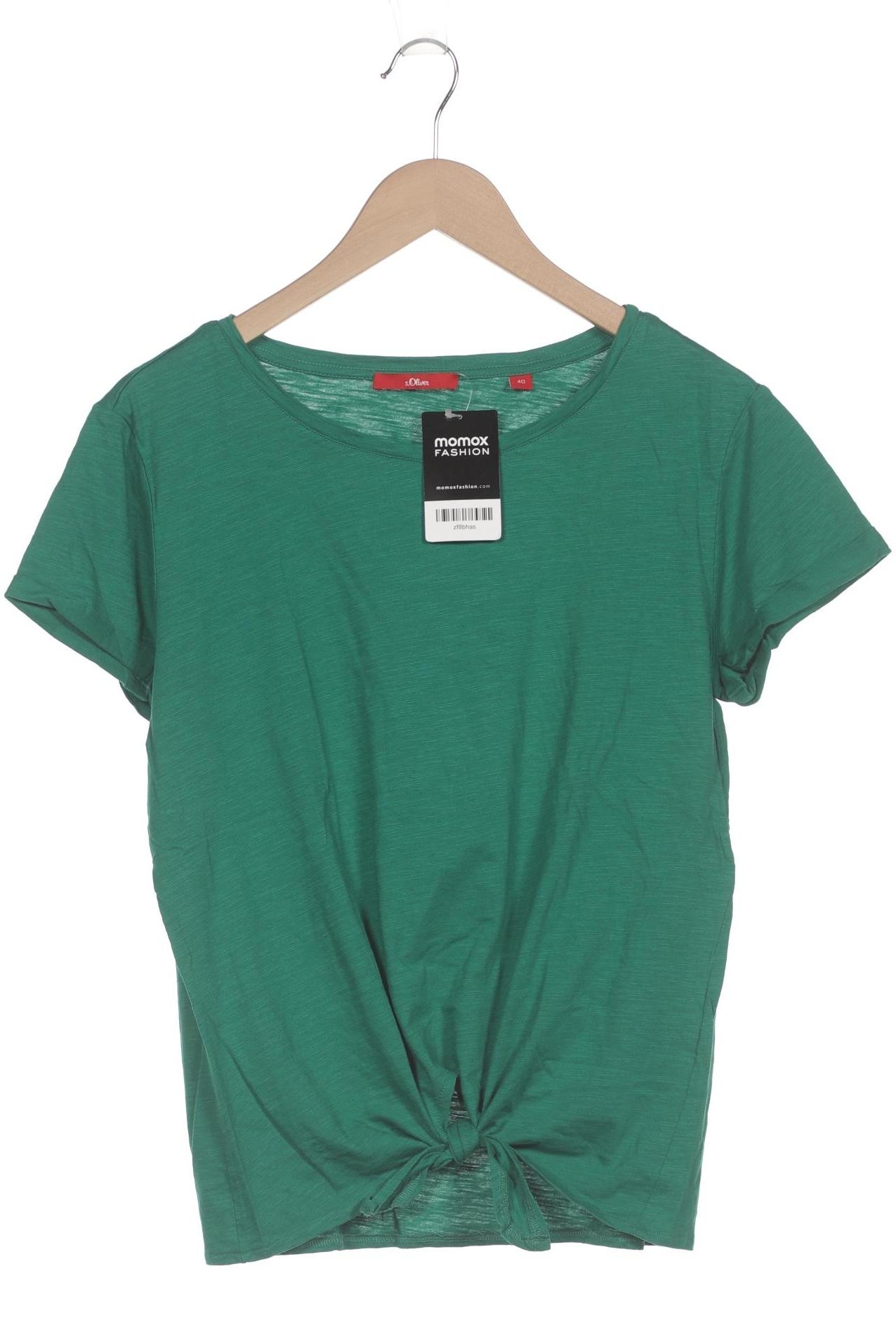 

s.Oliver Damen T-Shirt, türkis, Gr. 40