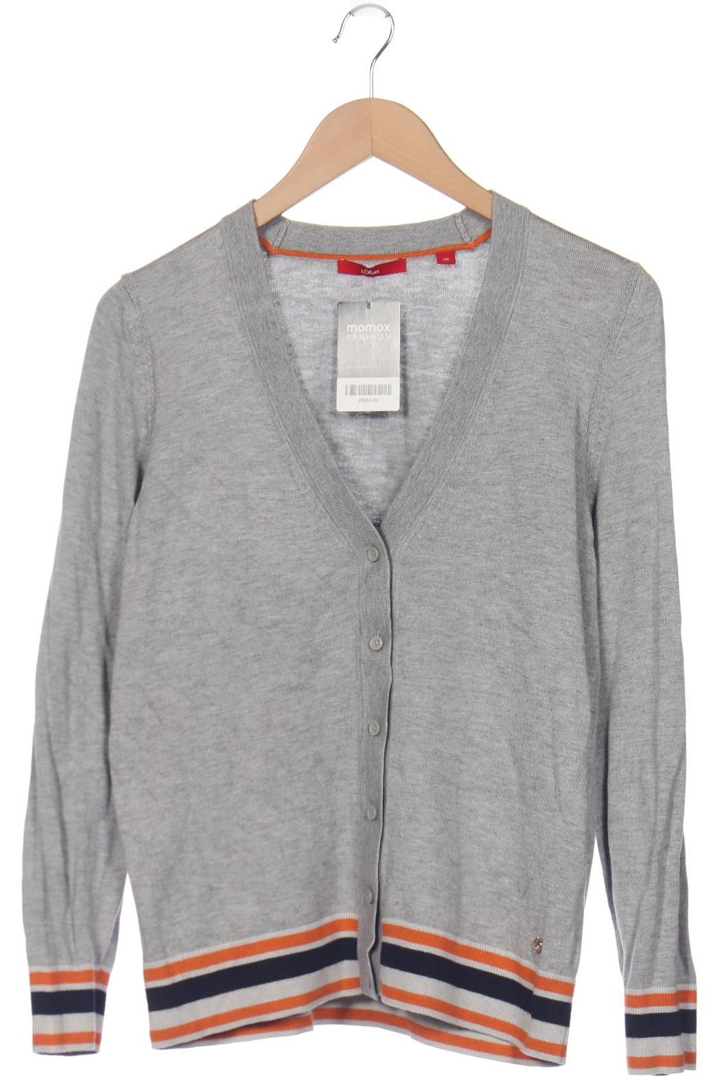 

s.Oliver Damen Strickjacke, grau