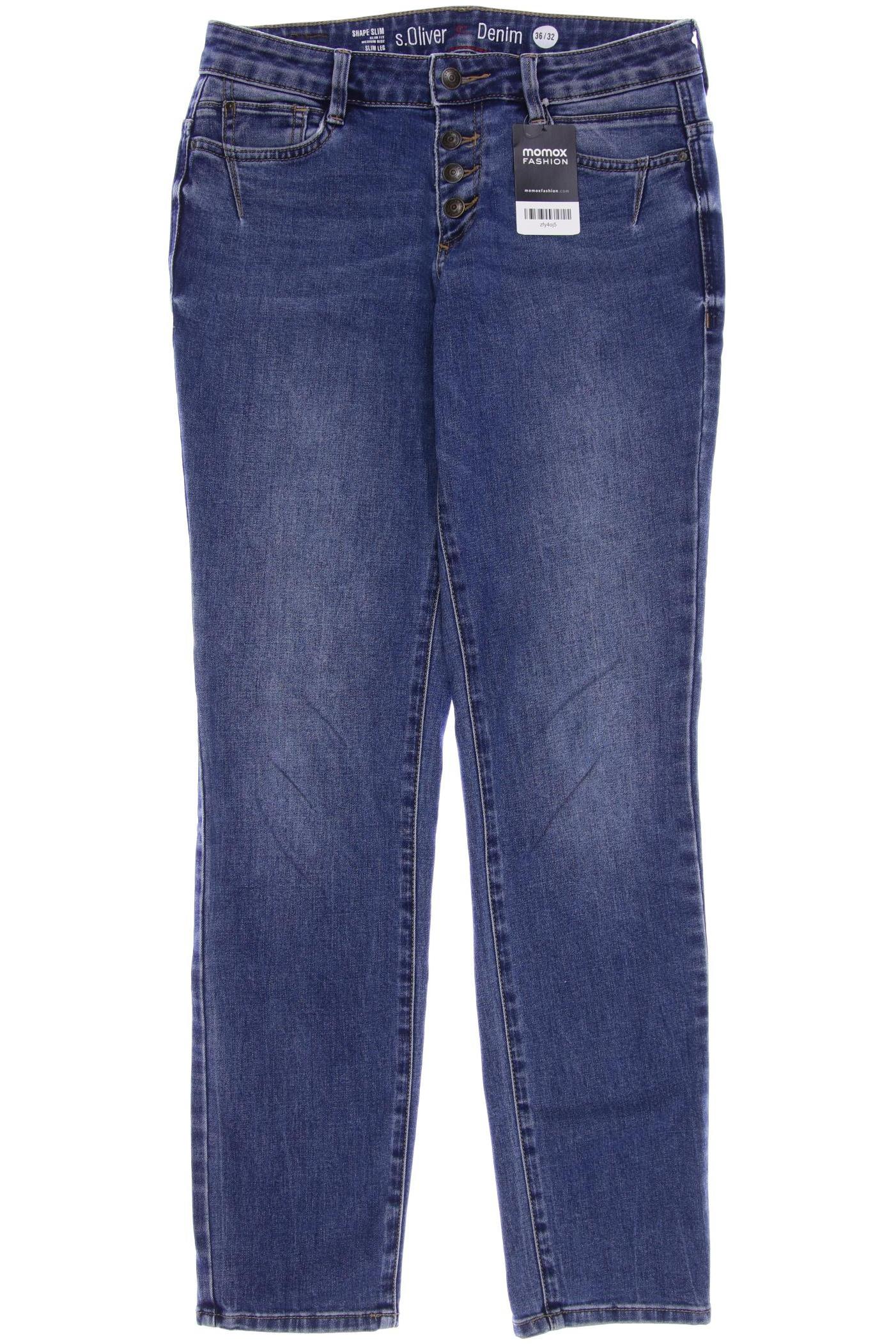 

s.Oliver Damen Jeans, blau