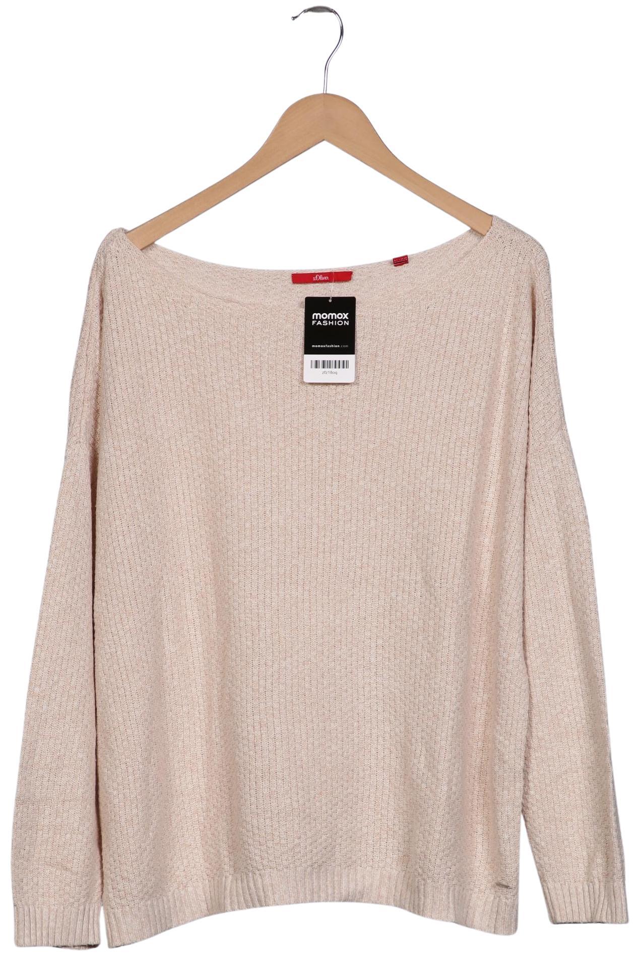 

s.Oliver Damen Pullover, beige, Gr. 46