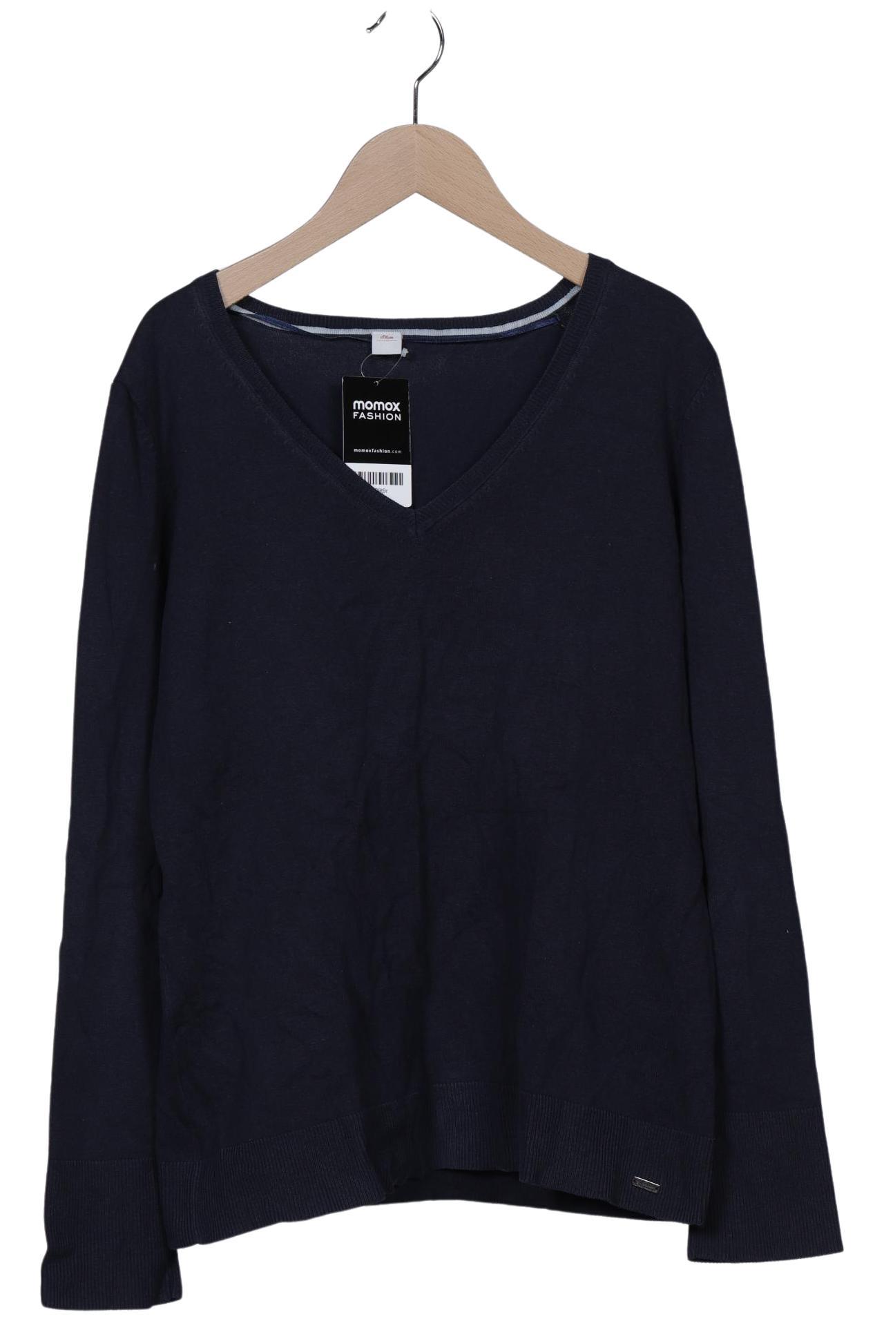 

s.Oliver Damen Pullover, marineblau, Gr. 44